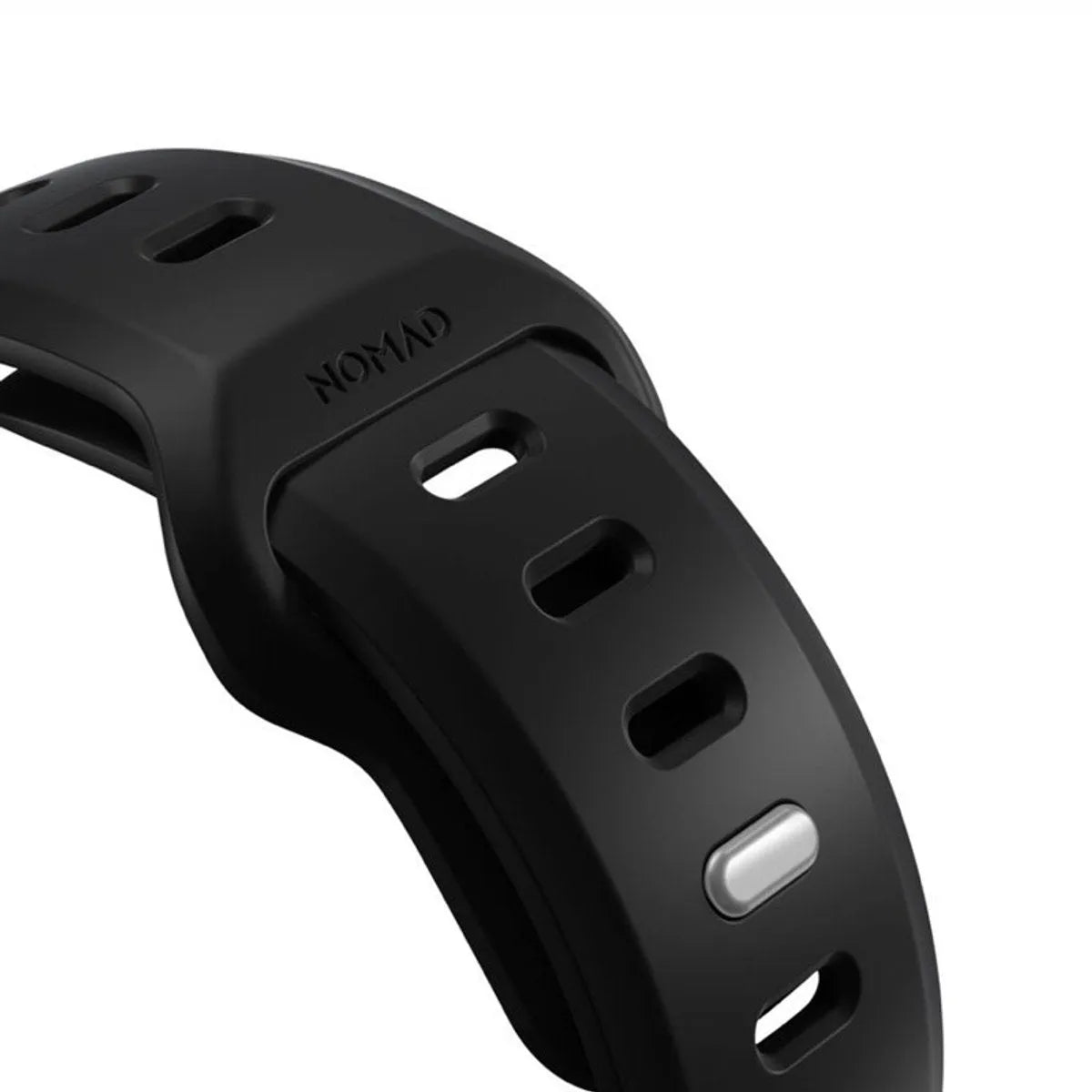 Nomad Apple Watch Silicone Tempo Strap (Black)