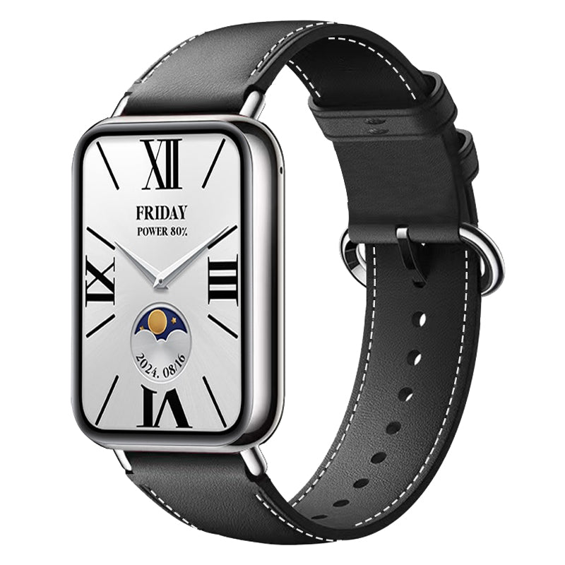 Correa cuero Xiaomi Smart Band 9 Pro (negra)
