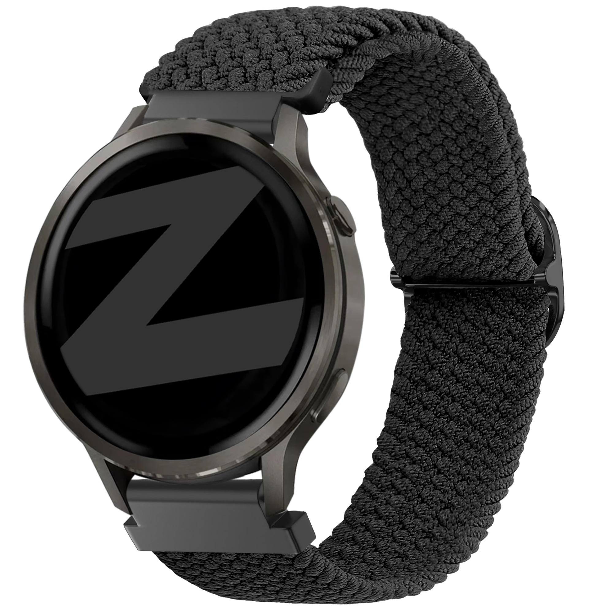 Bandz Correa trenzada ajustable Garmin Venu 2s (negro)