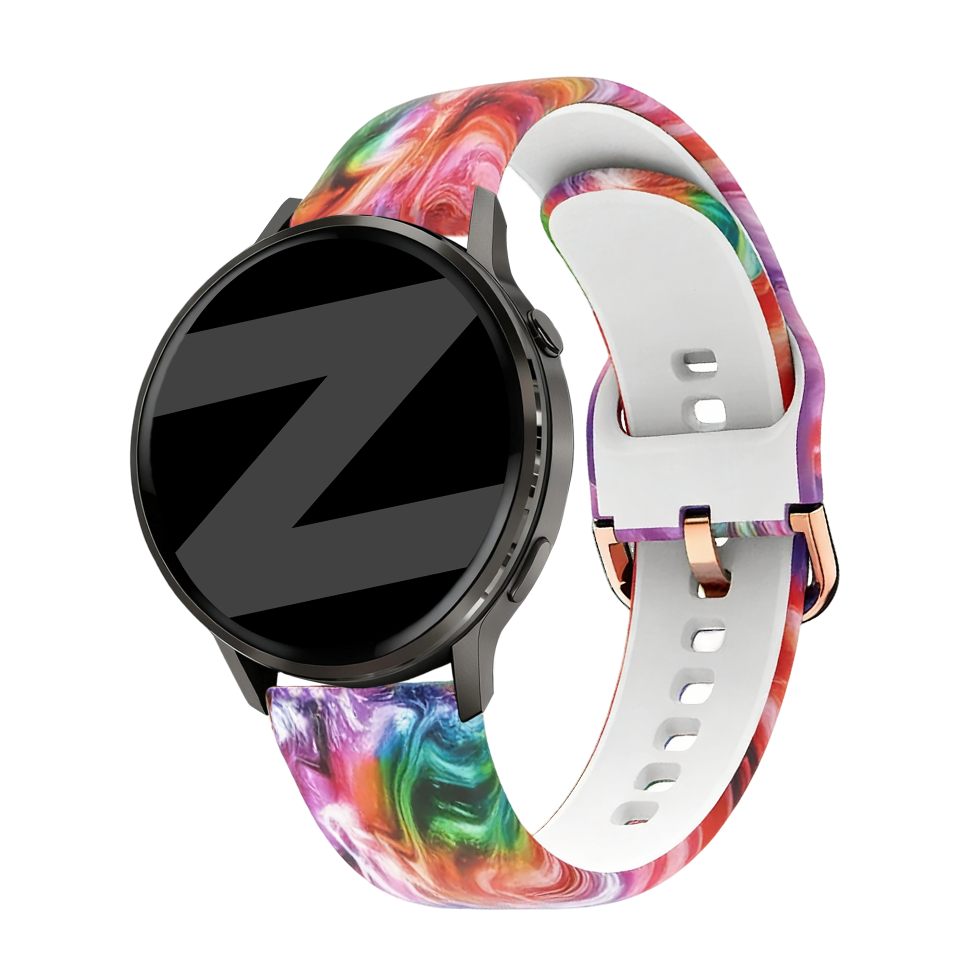 Bandz Garmin Bounce 2 Silicone Strap (Colourful)