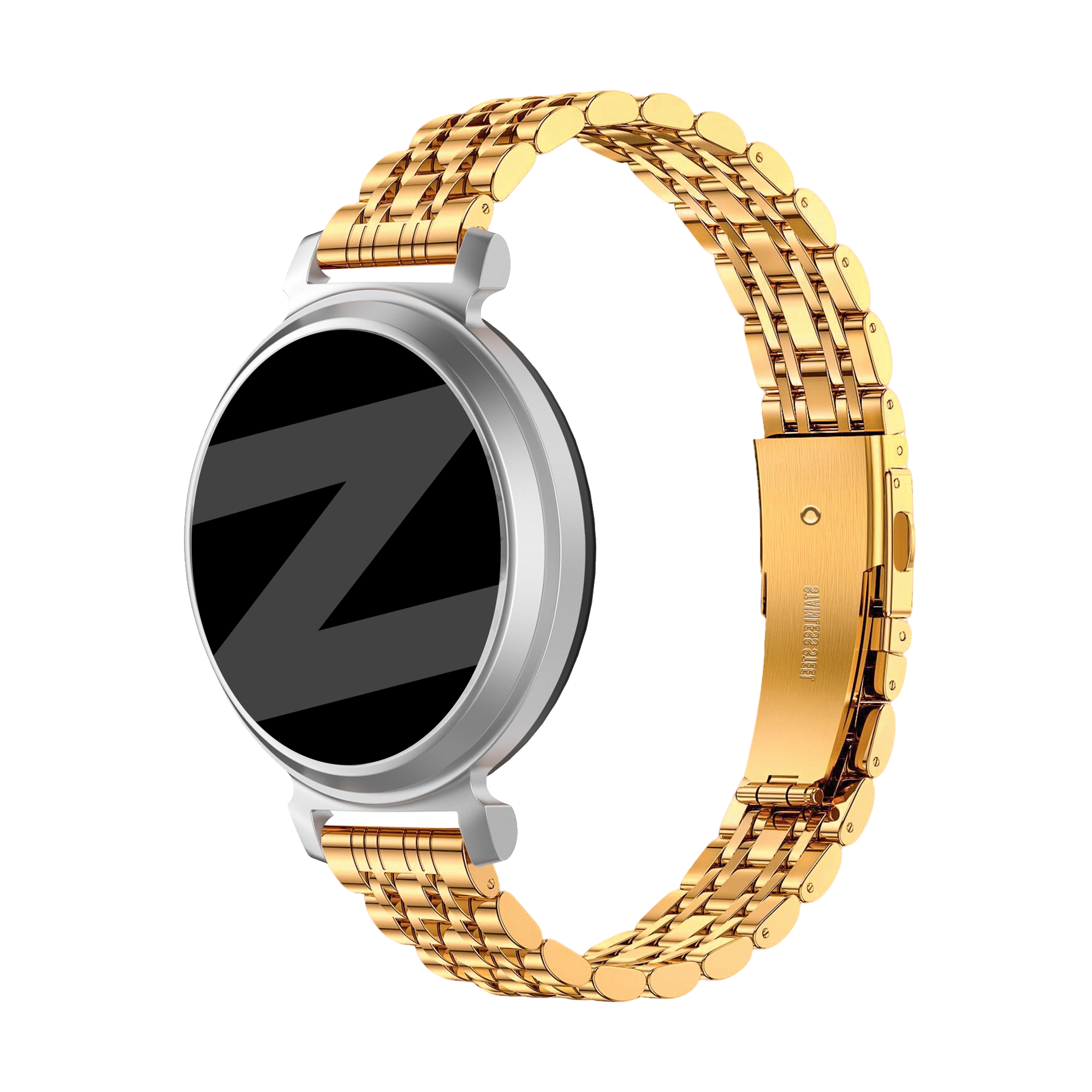 Bandz Garmin Lily 2 Steel Strap 'Deluxe' (Gold)
