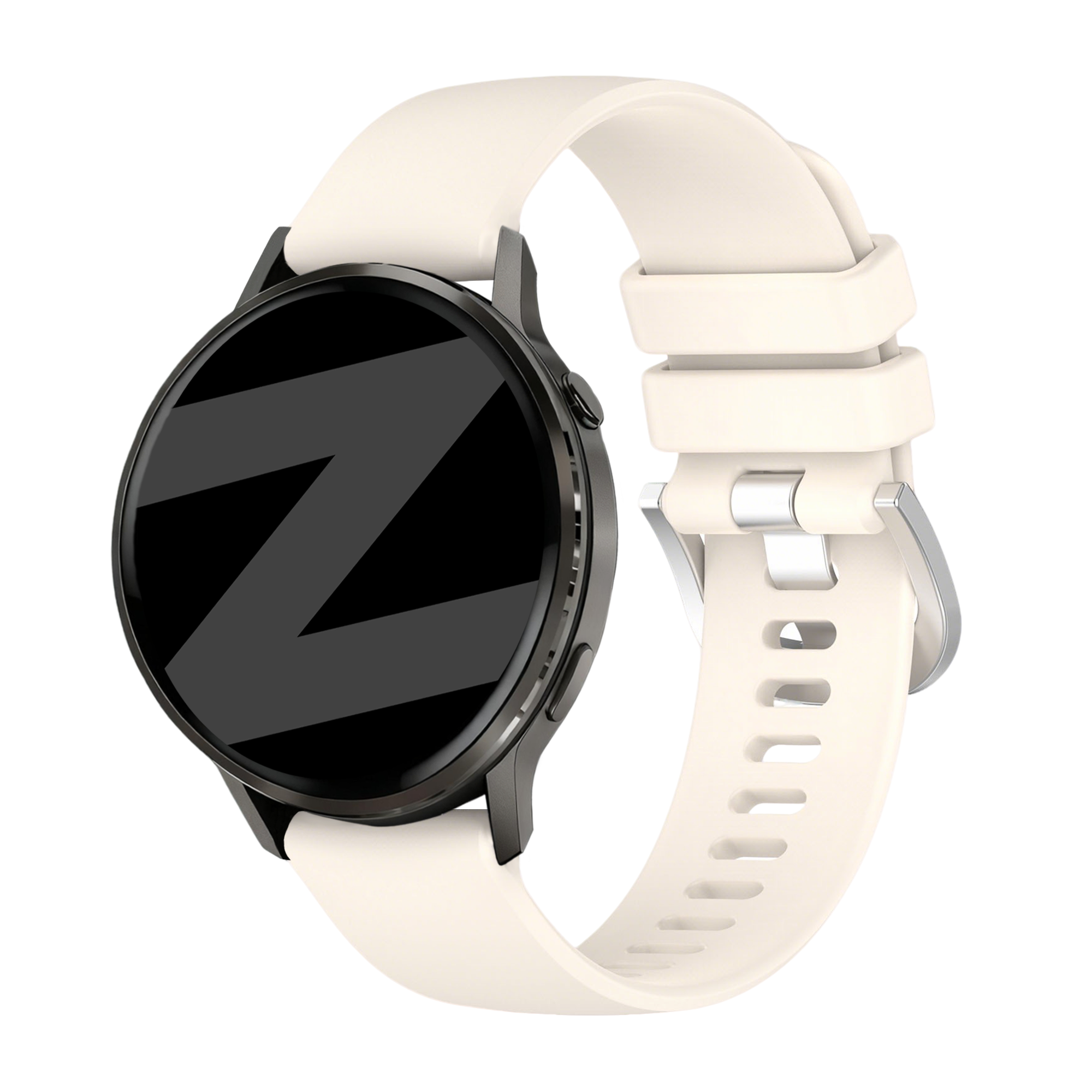 Bandz Garmin Forerunner 265s Silicone Strap 'Classic' (Starlight)