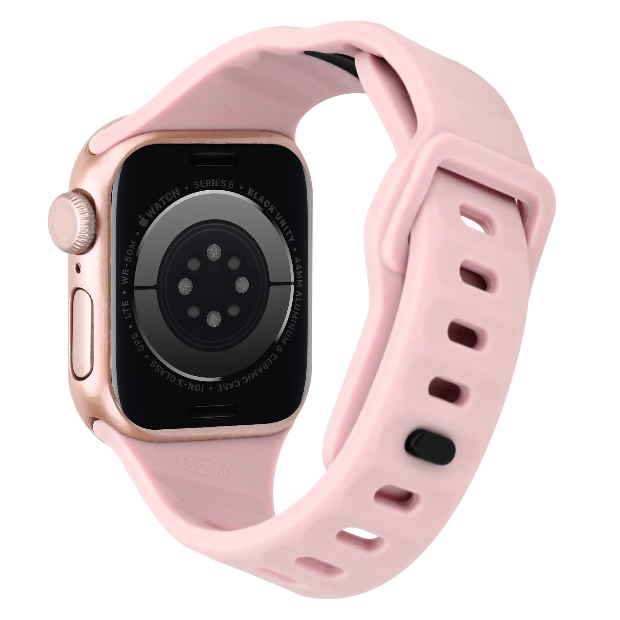 Apple Watch tilted sport band (roze)