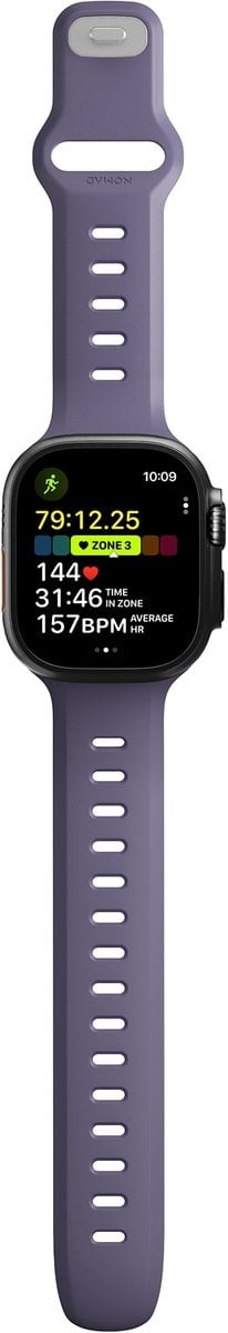 Nomad Apple Watch Silicone Tempo Strap (Purple)