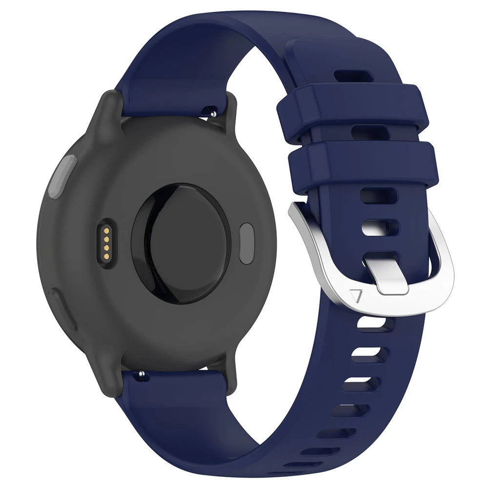 Garmin Approach S40 Klassisches Silikonarmband (Dunkel Blau)