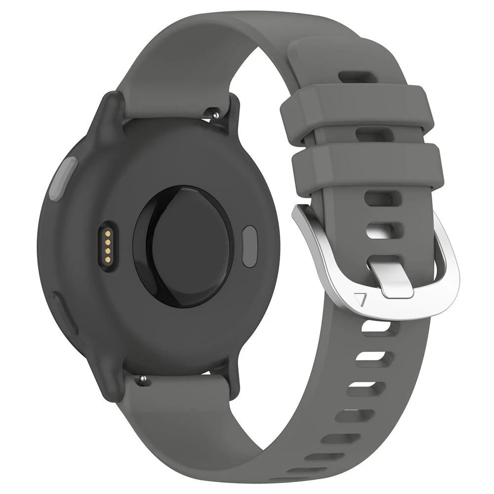 Garmin Approach S40 Klassisches Silikonarmband (Dunkel Grau)