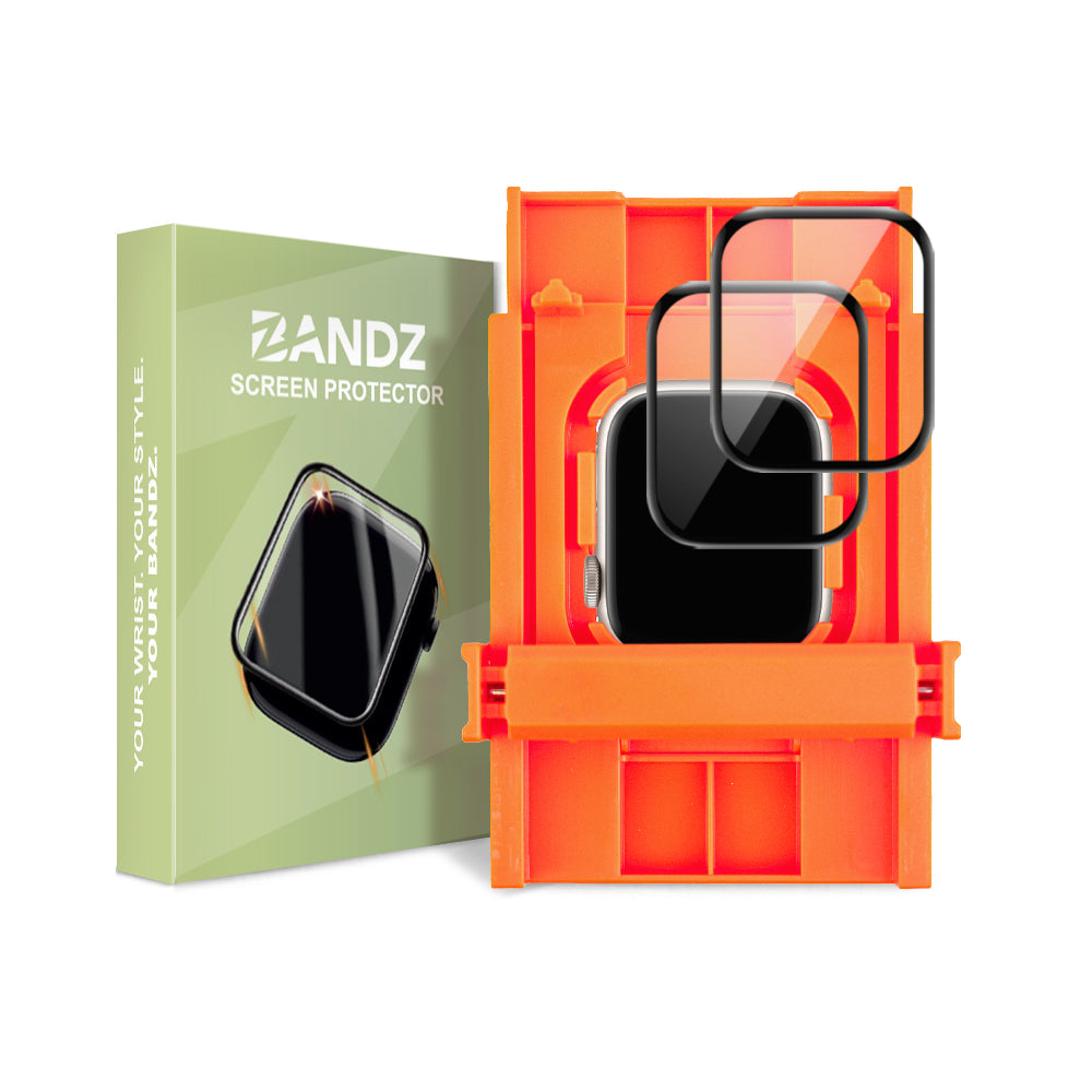 Bandz Apple Watch 10 - 42mm Displayschutz mit Easytool