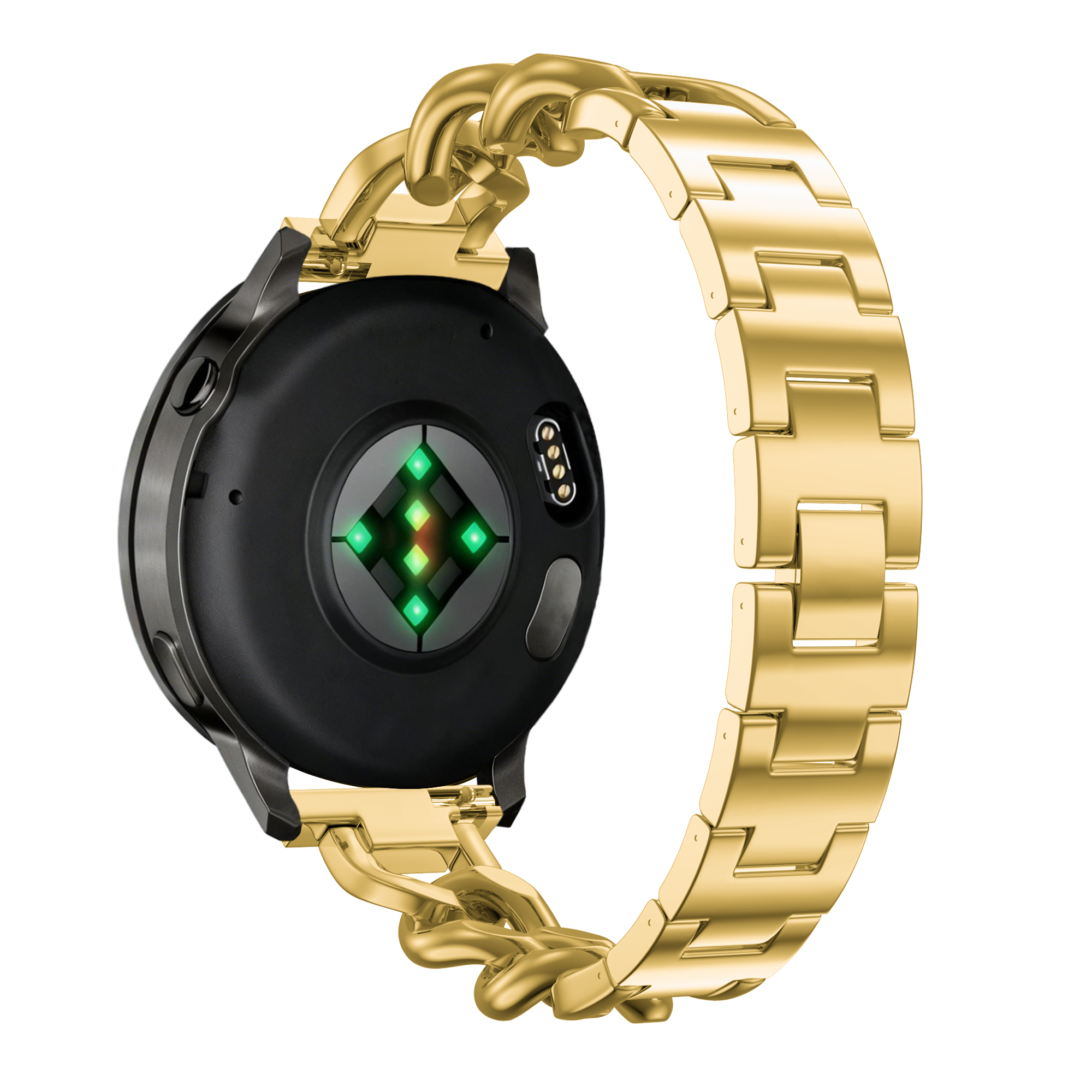 Bandz Garmin Bounce 2 Metal Strap 'Chains' (Gold)