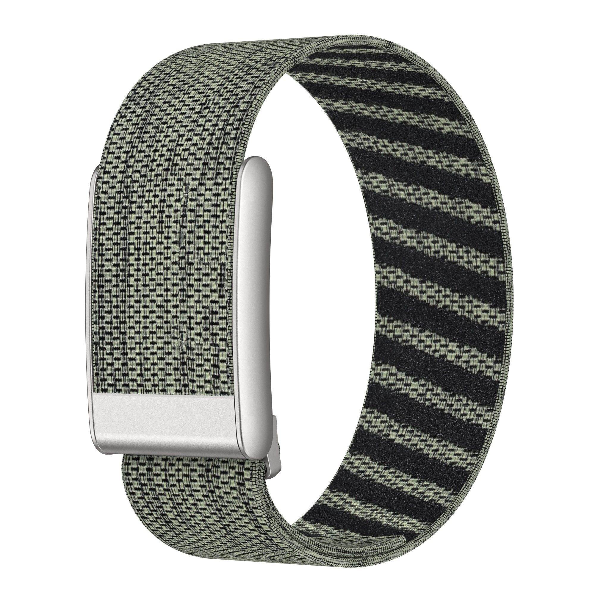 Whoop 5.0 Nylonarmband (Grau-Grün)