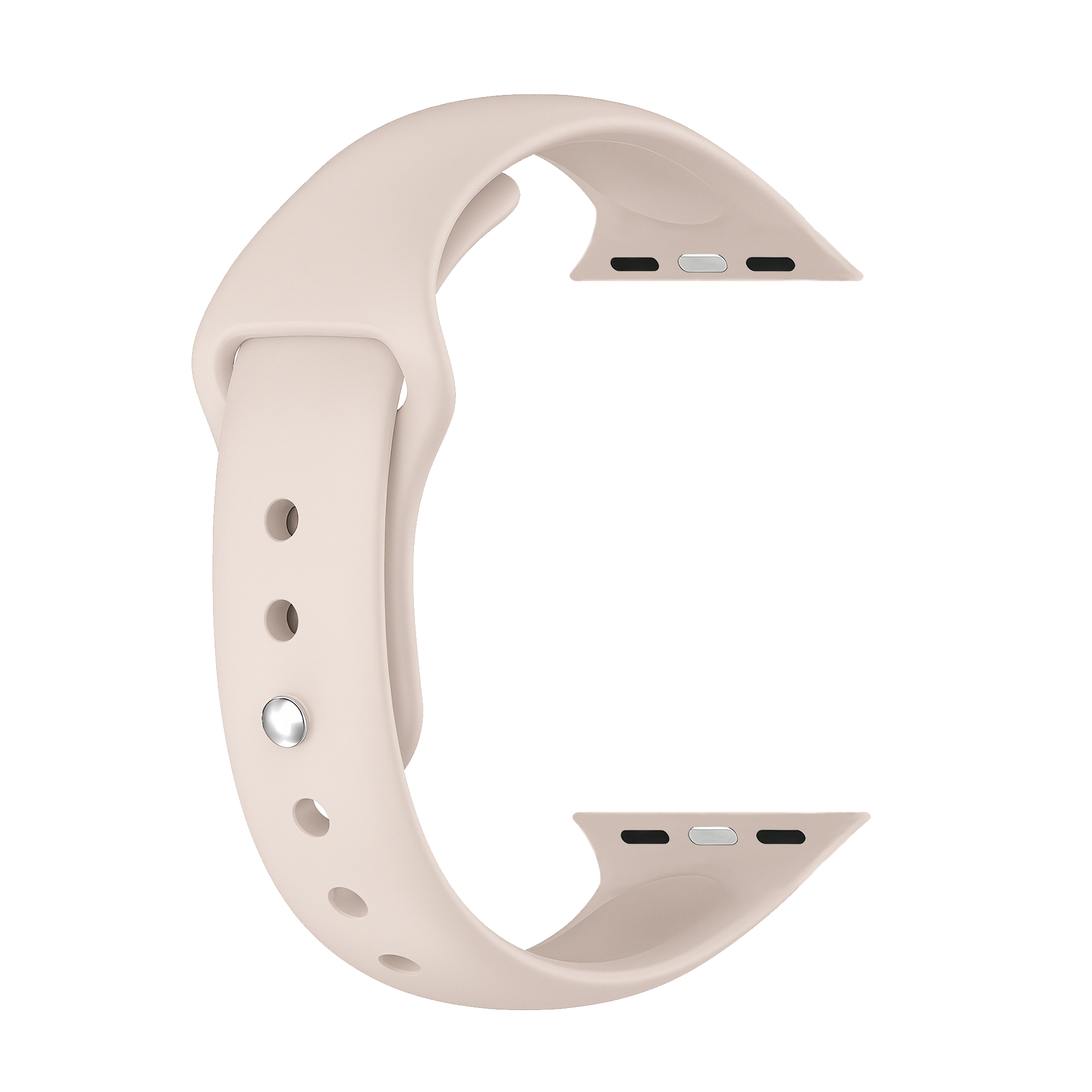 Apple Watch Slimfit Silicone Strap (Pink)