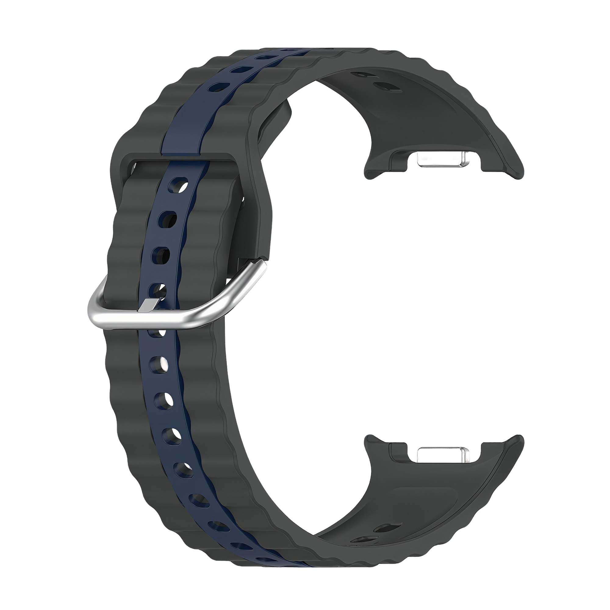 Samsung Galaxy Watch 8 Classic Dual Sport Strap (Dark Grey/Blue)