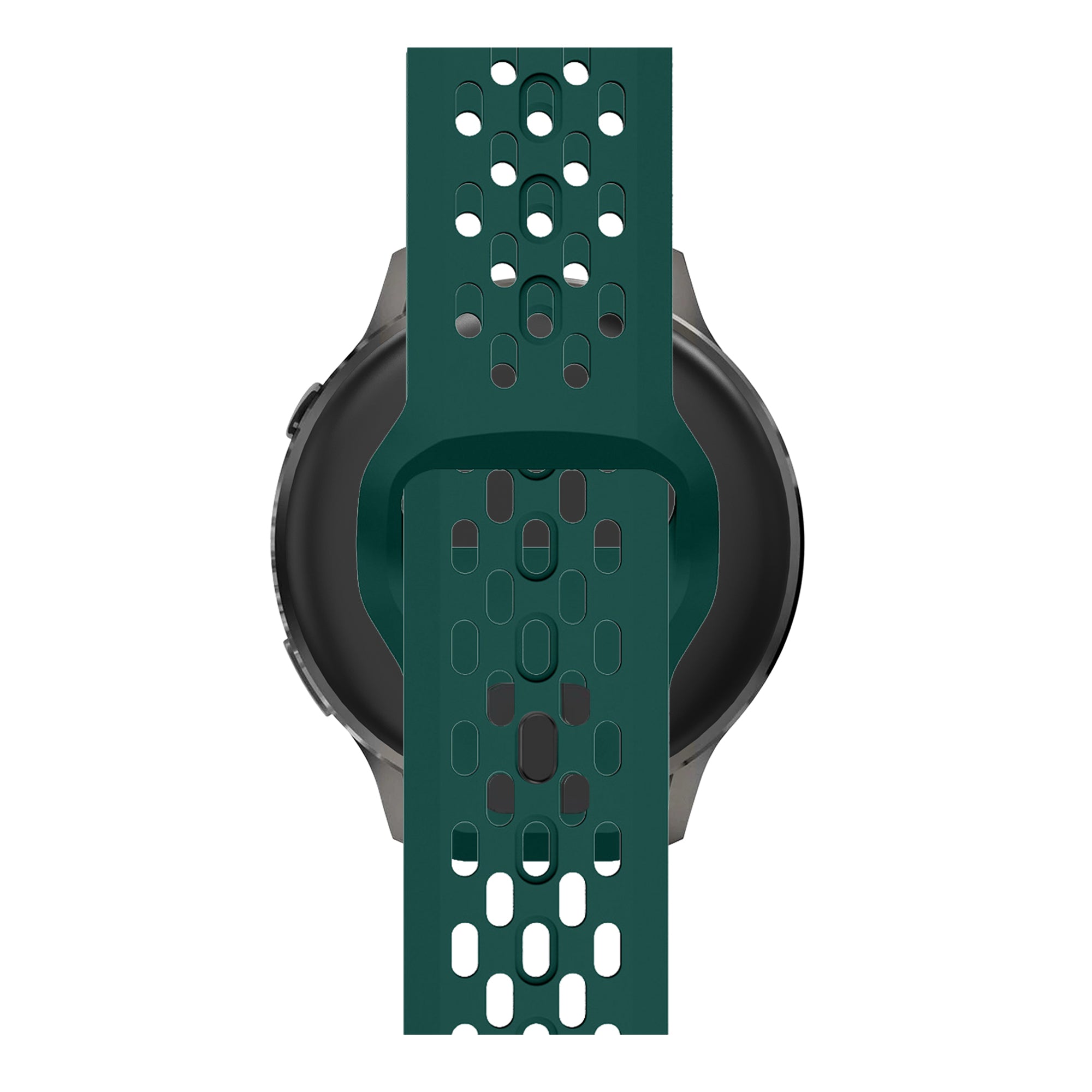Bandz Garmin Bounce 2 Silicone Strap 'Air' (Dark Green)