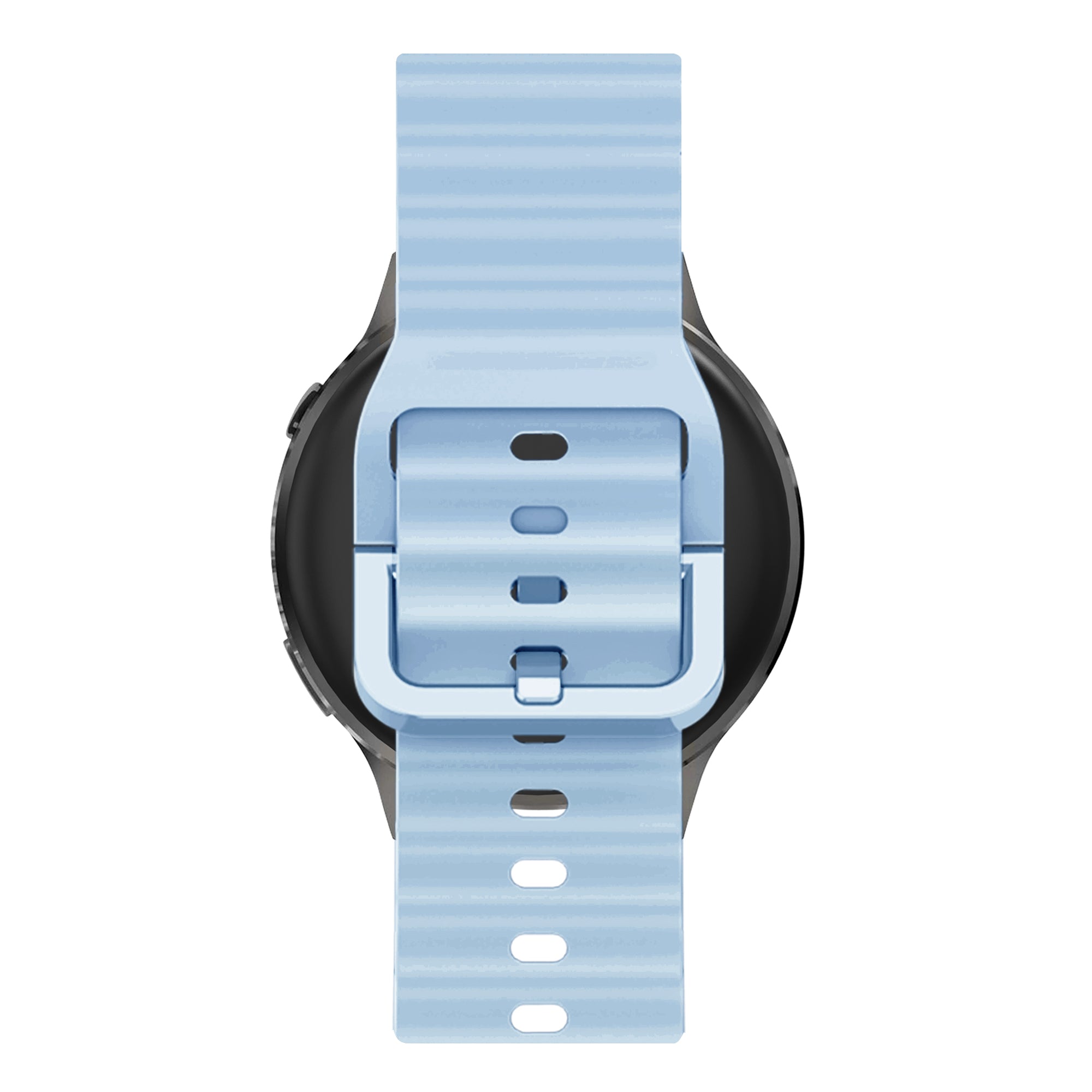 Bandz Garmin Forerunner 645 Silicone Strap 'Wave' (Light Blue)