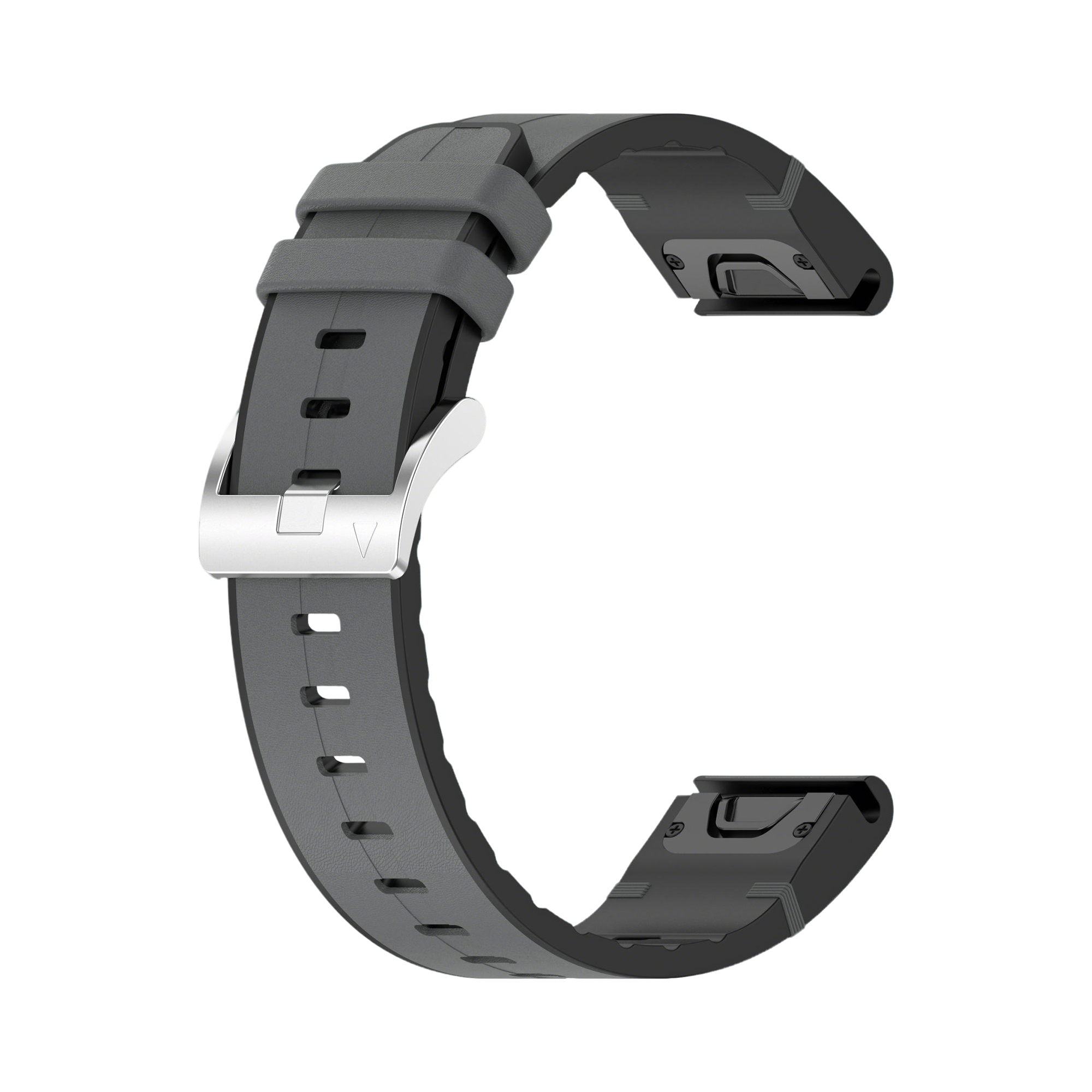 Garmin Approach S60 Leather Hybrid Strap (Grey)