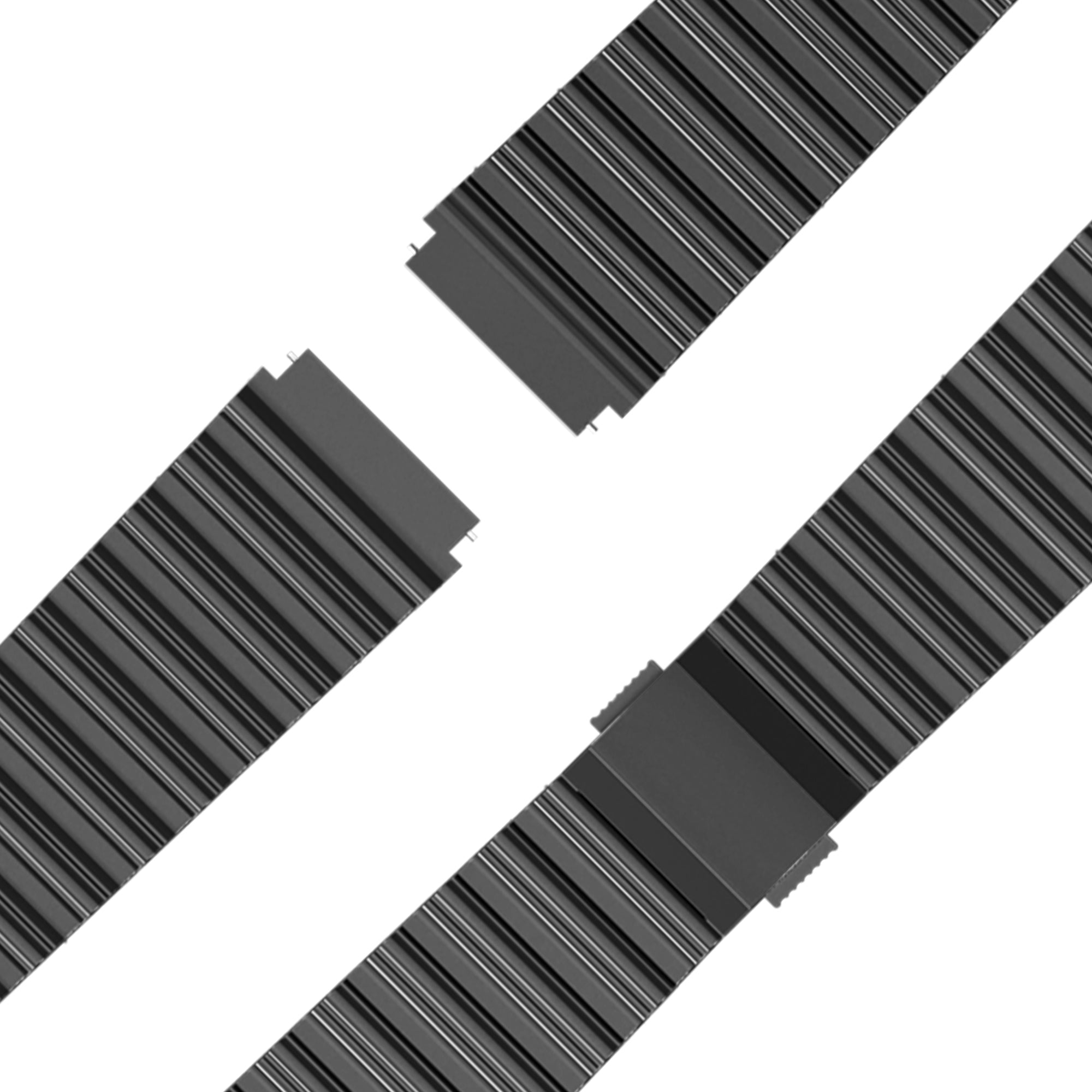 Bandz Garmin D2 Air X15 Premium Steel Strap 'Ocean' (Black)