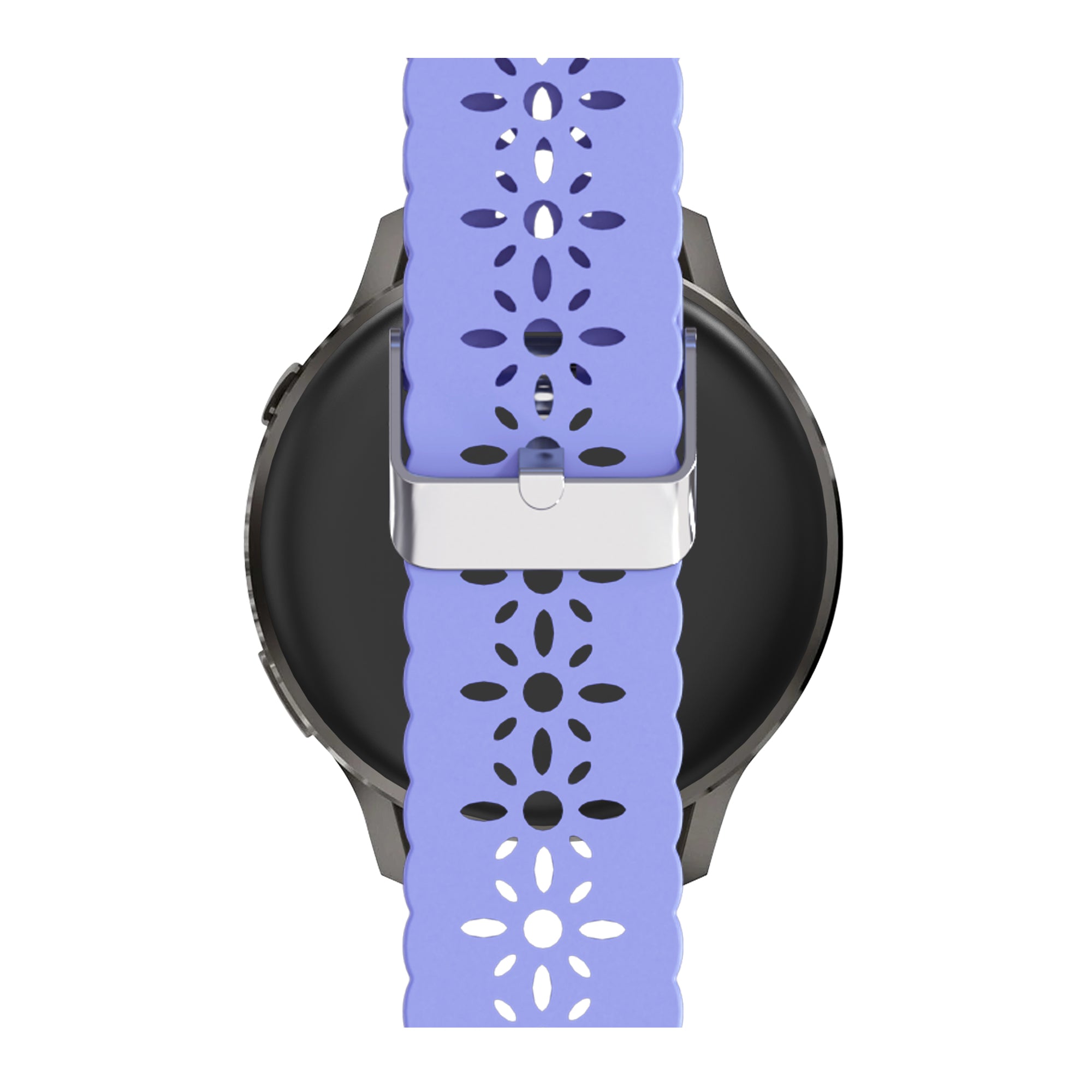 Bandz Garmin Bounce 2 Silicone Strap 'Lace' (Light Purple)