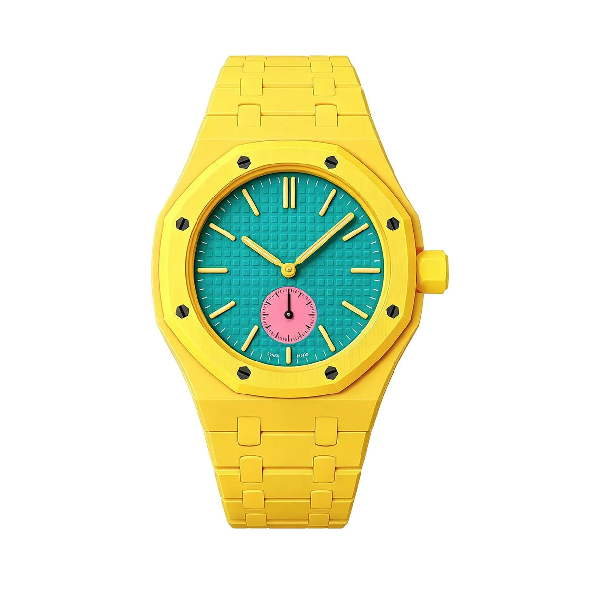 Correa biocerámica - 3 en punto Swatch Royal Pop (amarillo)