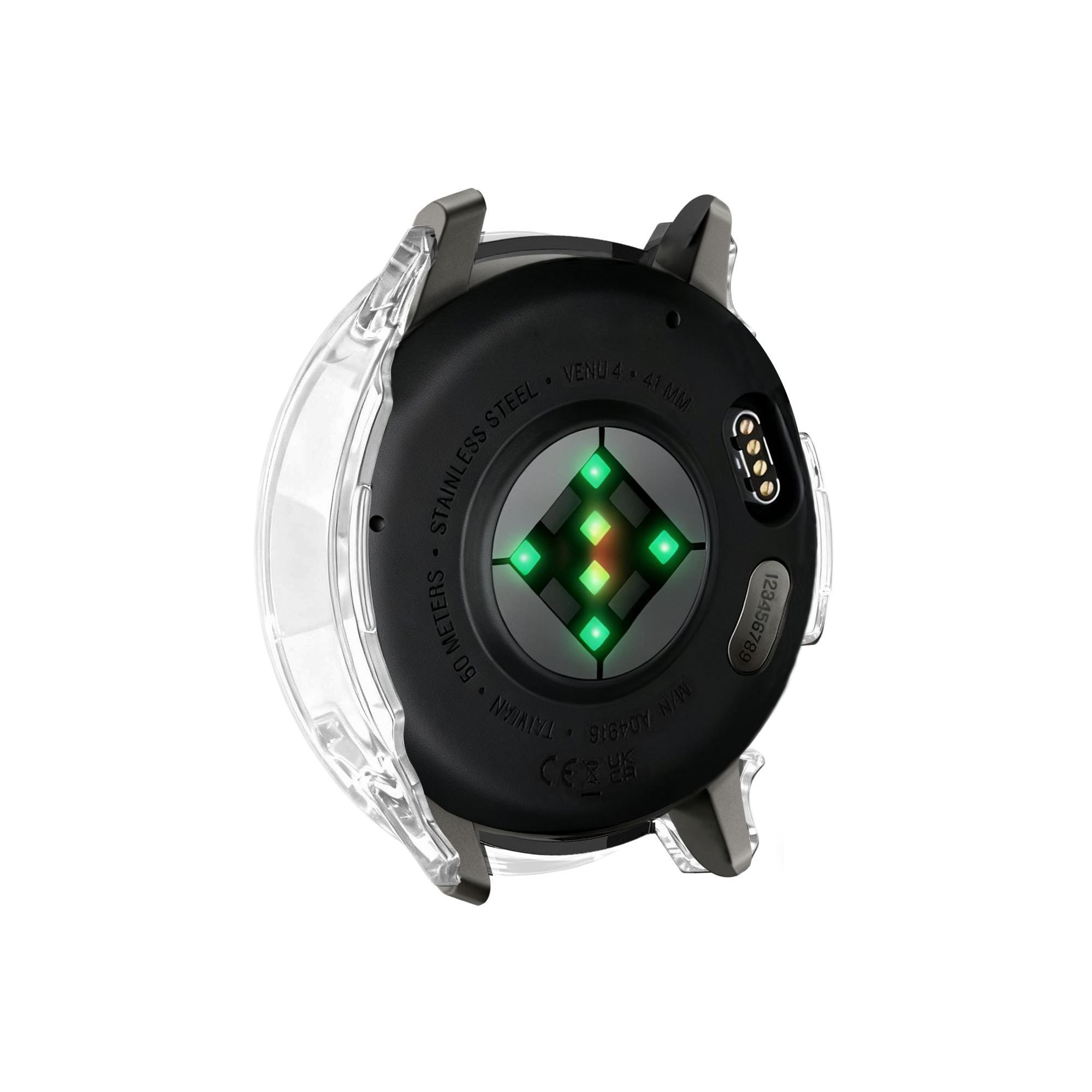 Bandz Garmin Venu 4 - 41mm PC Hülle mit Glas (Transparent)