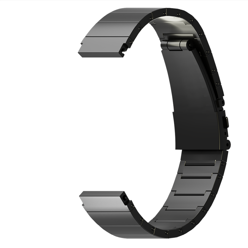 Correa titanio de luxe Huawei Watch 5 - 46mm (negro)