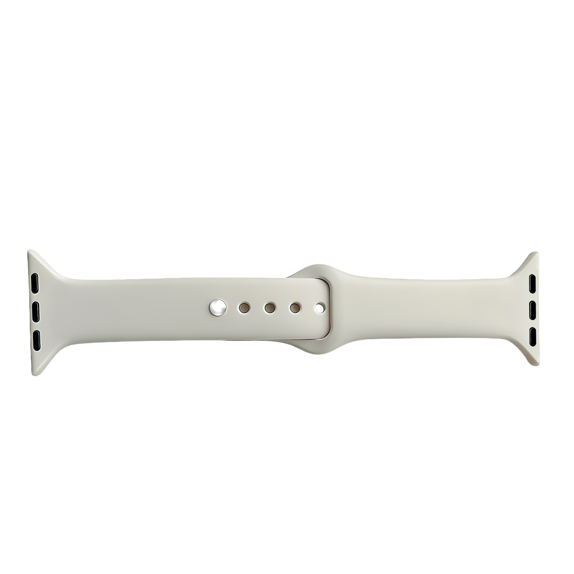 Apple Watch Slimfit Silicone Strap (Starlight)