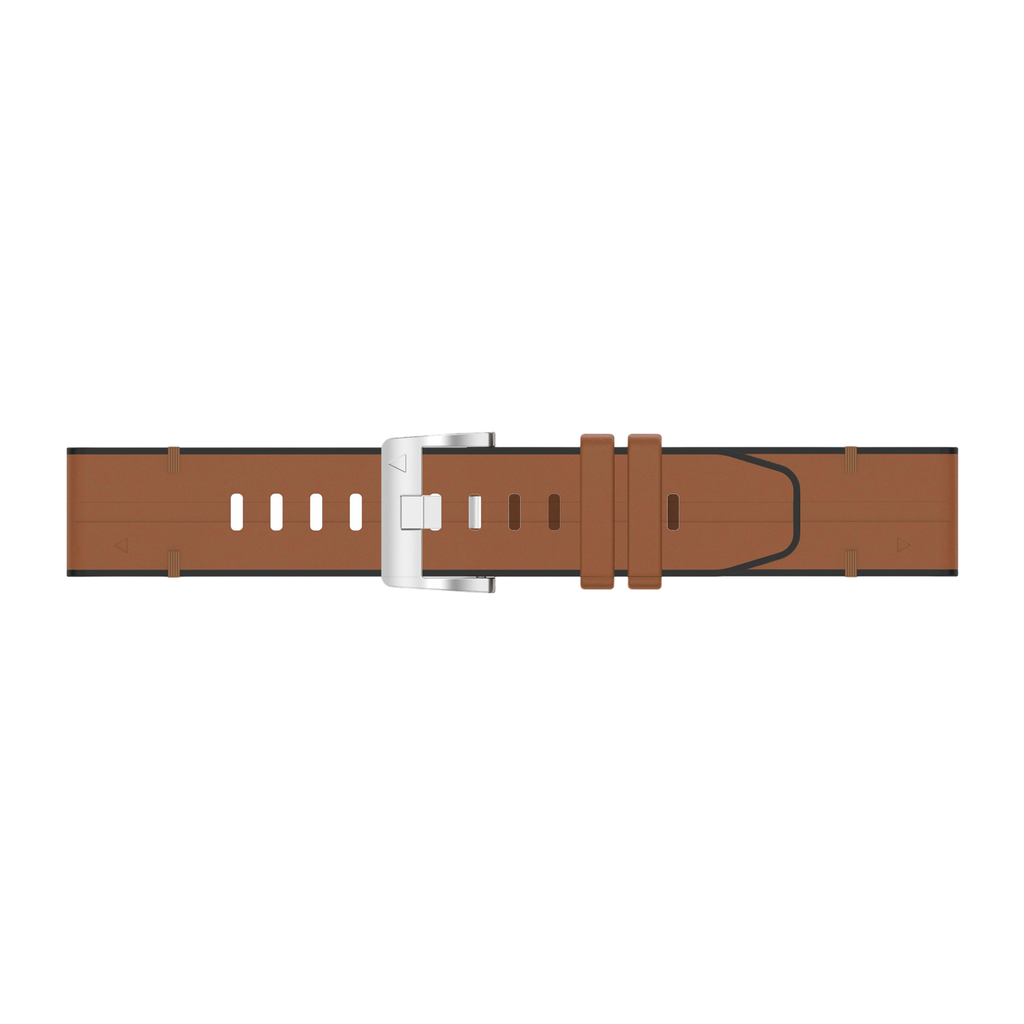 Garmin Approach S60 Leather Hybrid Strap (Brown)