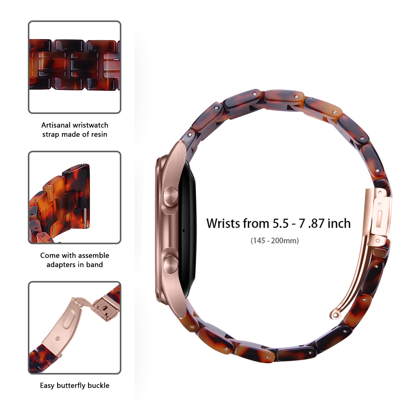 Withings ScanWatch 2 - 42mm Kunstharz Armband (lava)