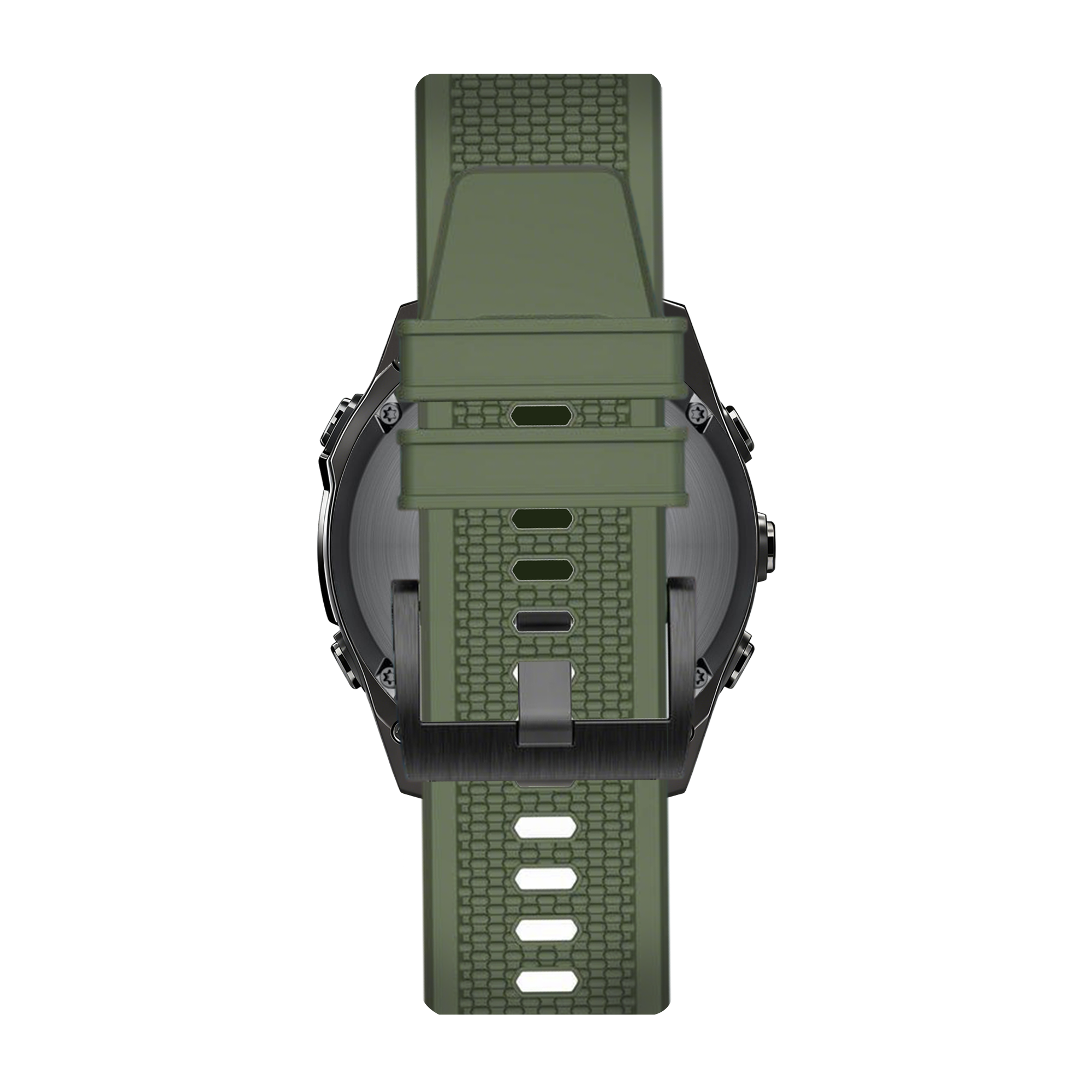Bandz Garmin Quatix 8 - 47mm Silicone Strap 'Explorer' (Green)