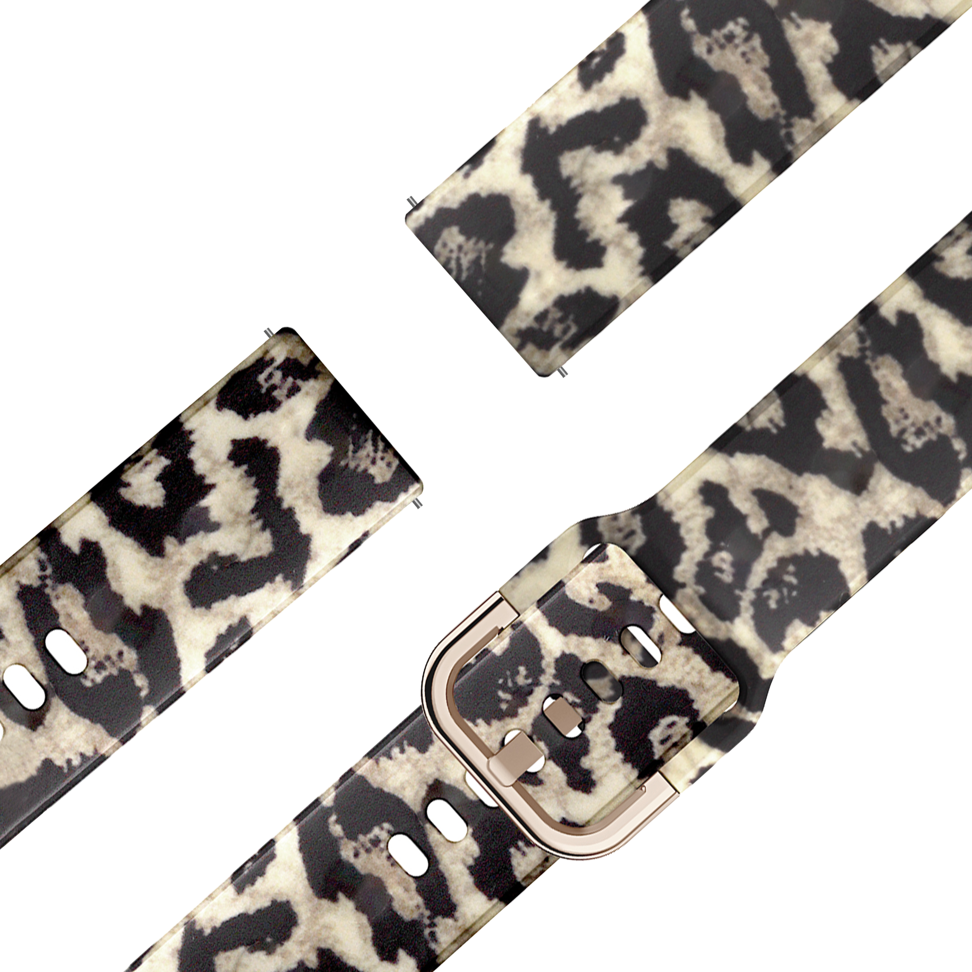 Bandz Garmin Forerunner 265s Silicone Strap 'Lucky Leopard'