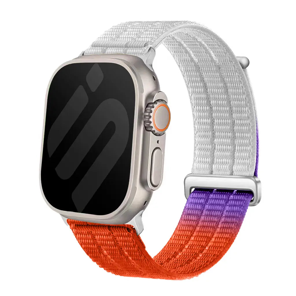 Correa nylon air Apple Watch (naranja degradado)