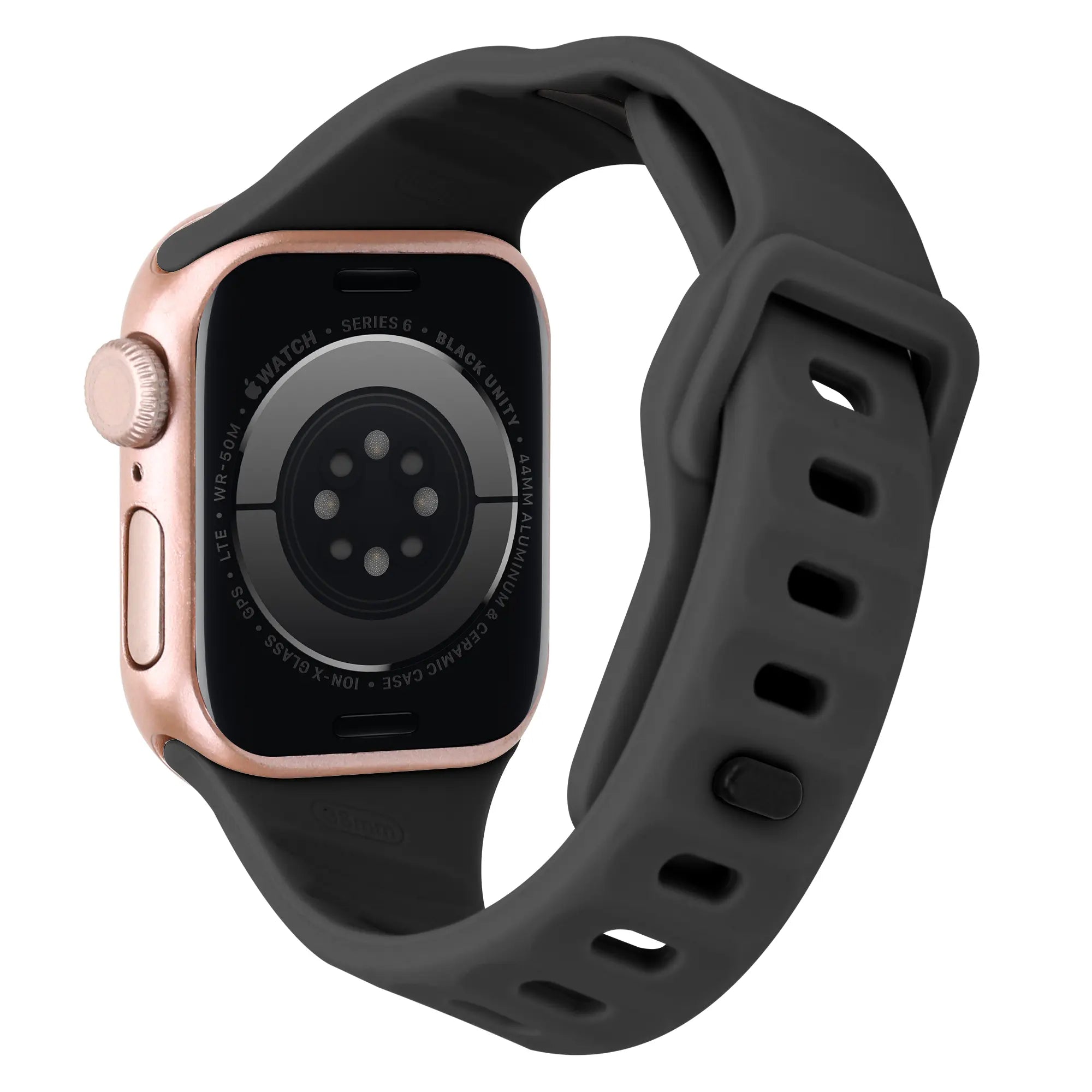 Apple Watch tilted sport band (grijs)