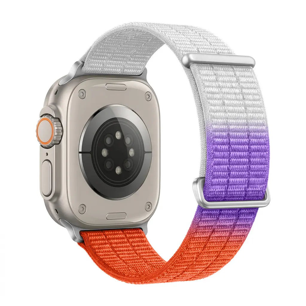Correa nylon air Apple Watch (naranja degradado)