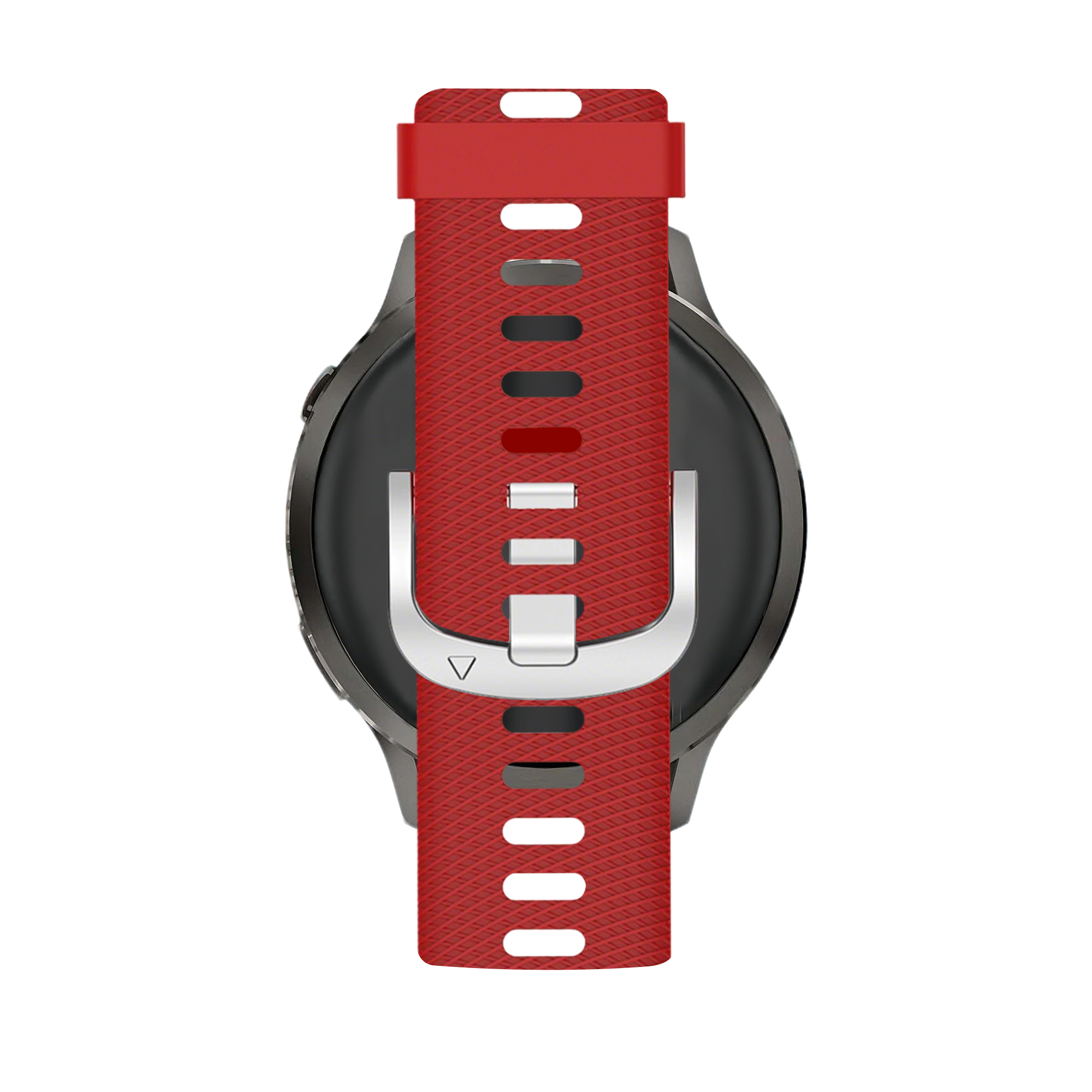 Bandz Garmin Forerunner 265s Silicone Strap 'Deluxe' (Red)