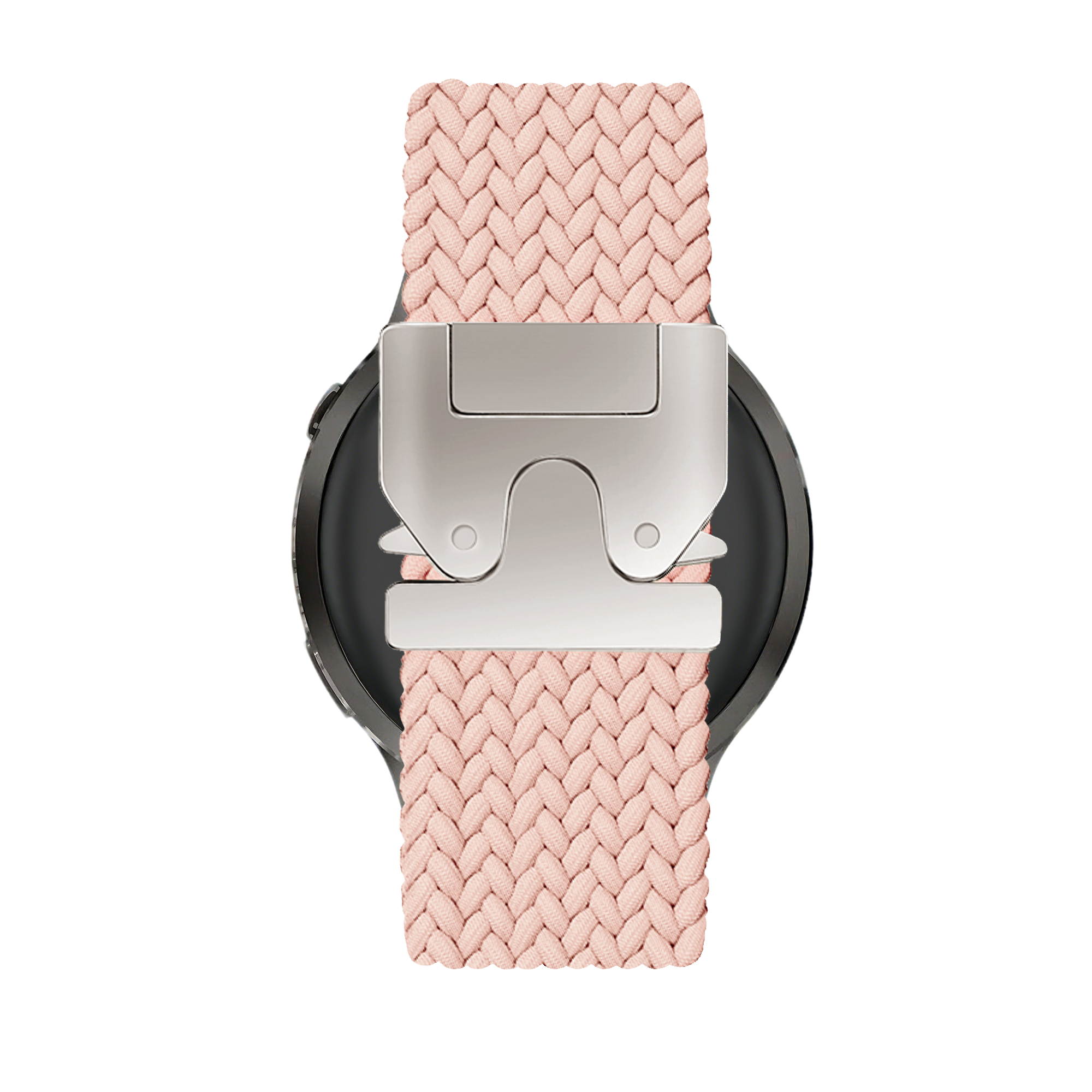 Bandz Garmin Forerunner 645 Braided Strap 'Parachute' (Pink)