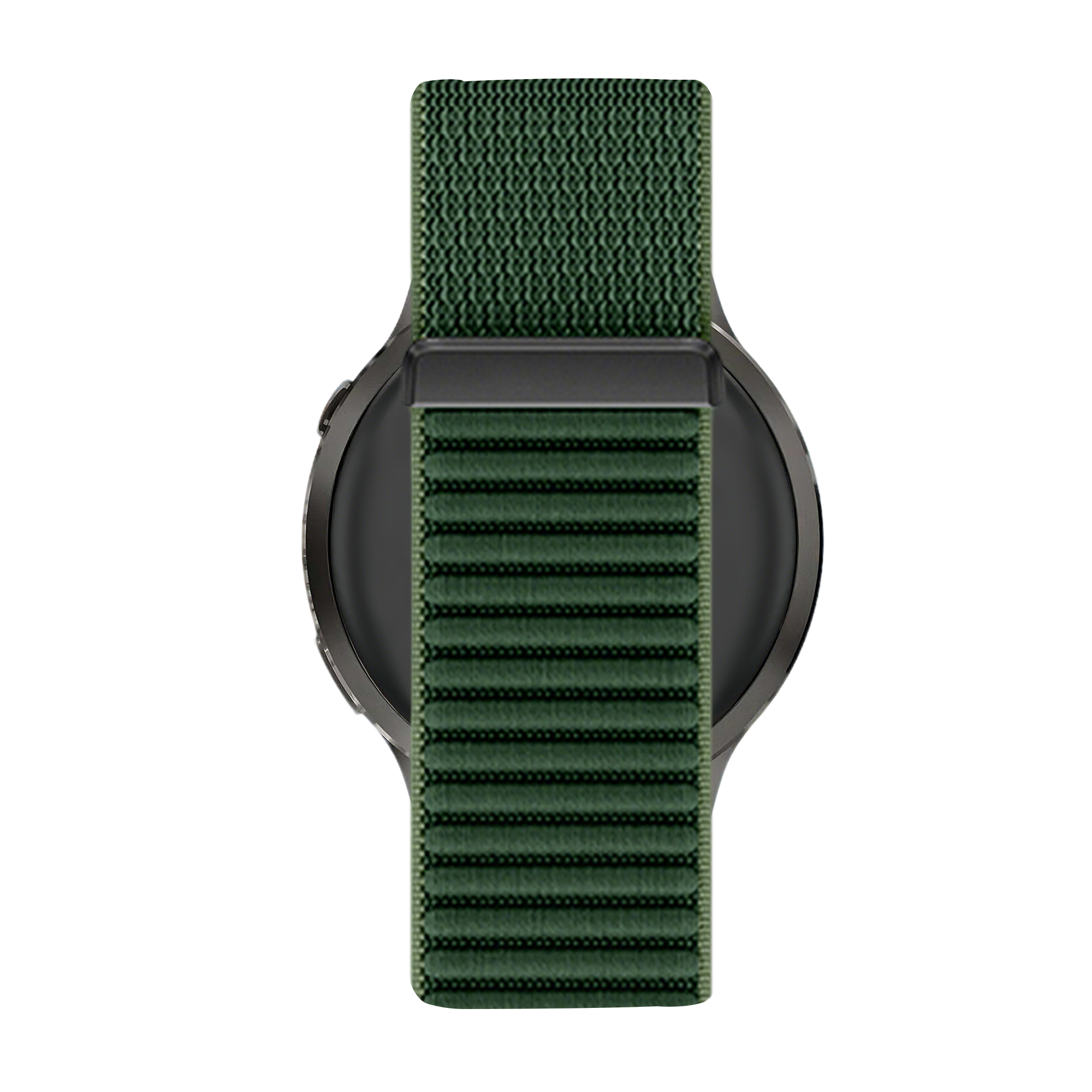 Bandz Garmin Venu 2s Nylon Strap 'Wave' (Dark Green)