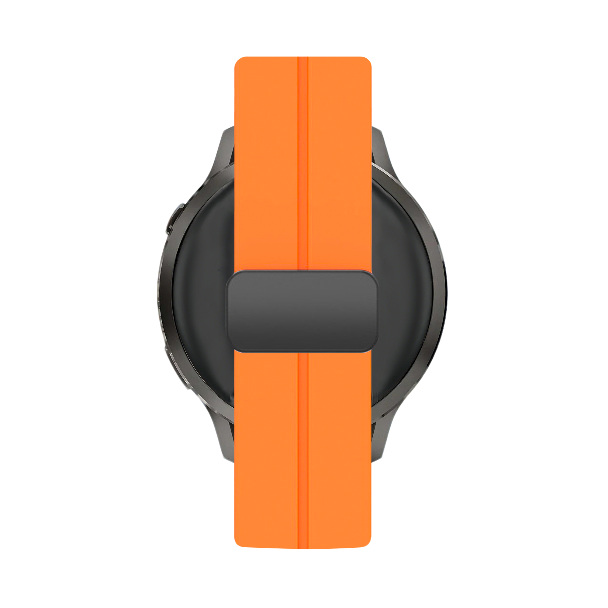 Bandz Garmin Bounce 2 D-Buckle Silicone Strap (Orange)