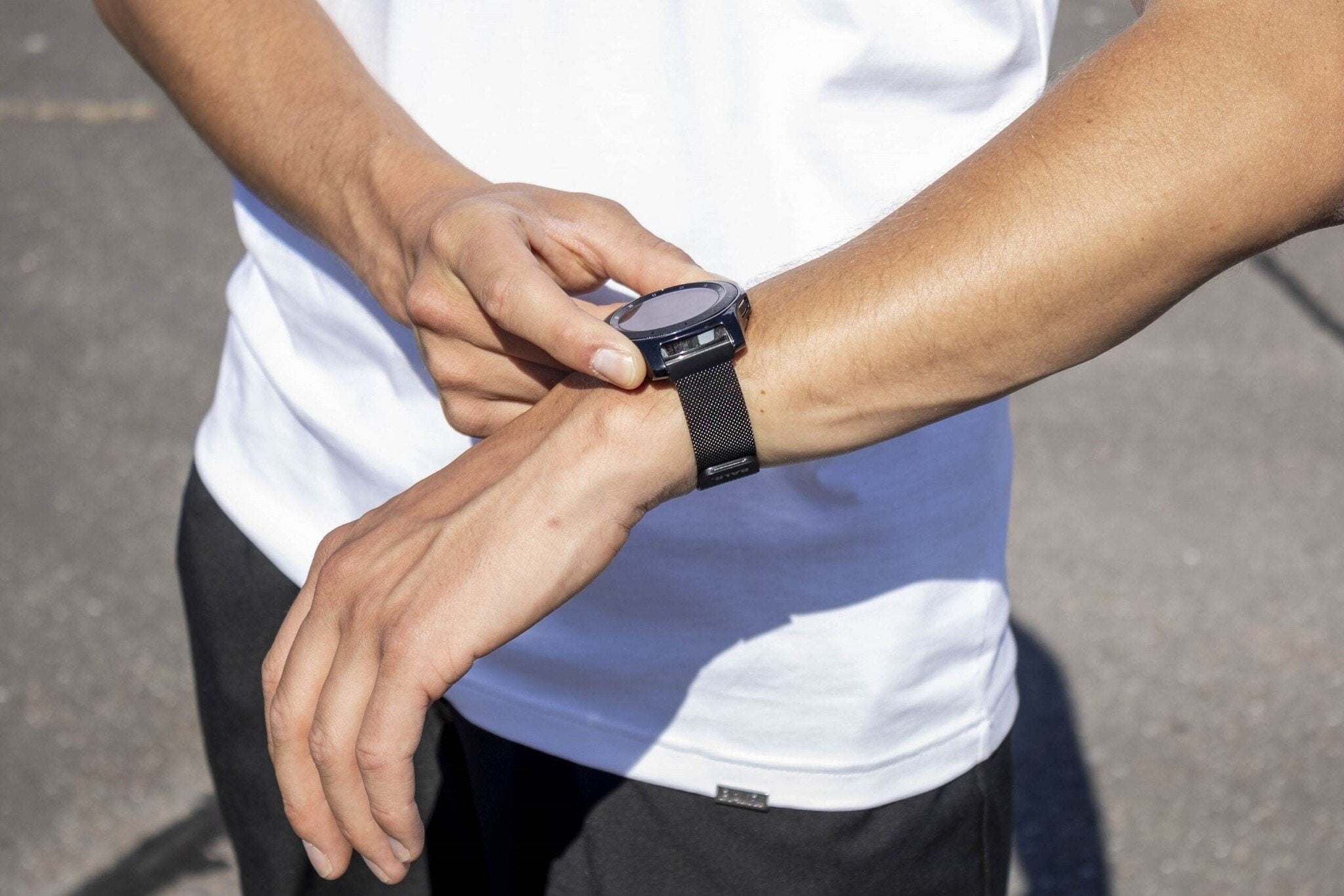 BALR Correa milanesa Amazfit GTS 4 (mini) (negro)