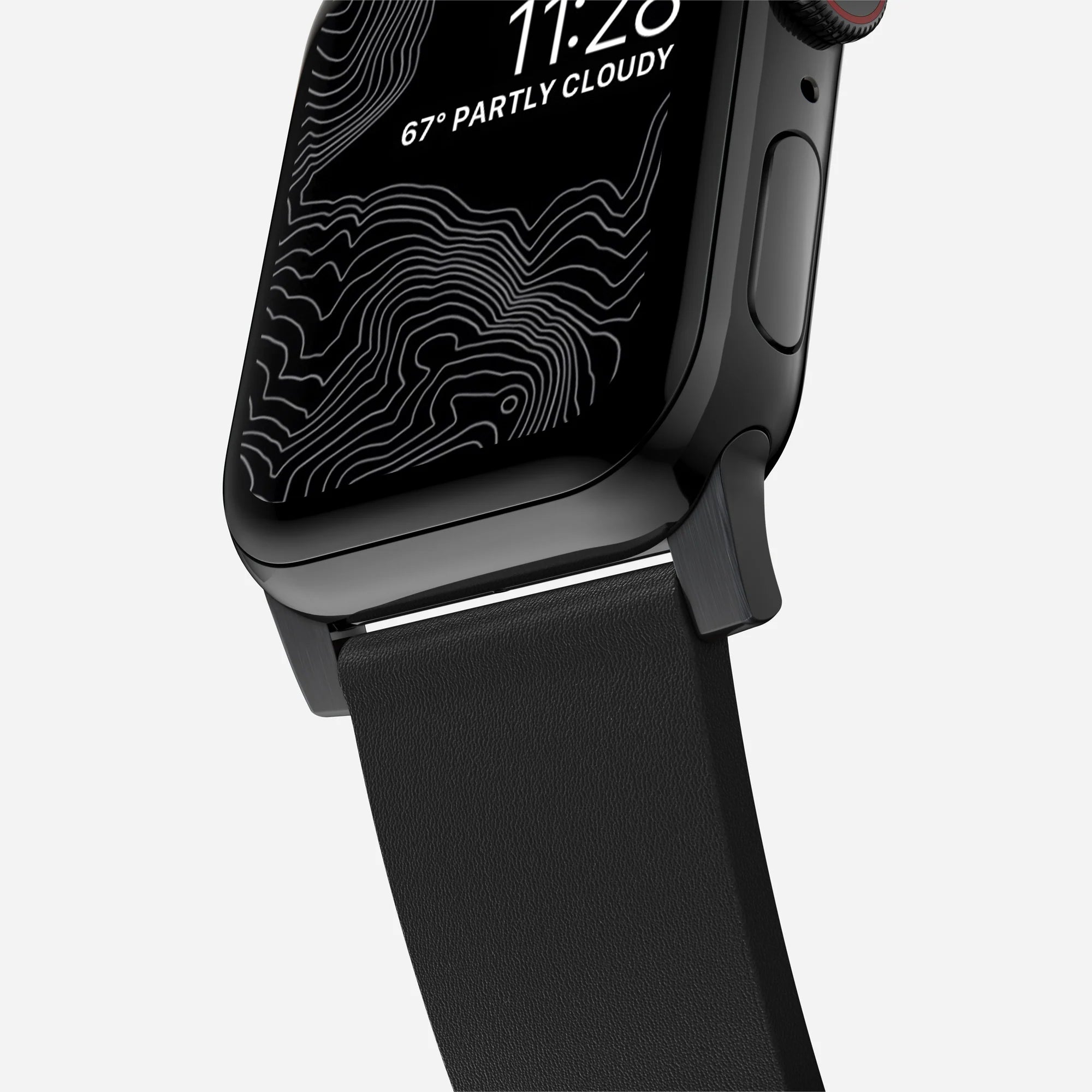 Nomad Active Pro Apple Watch Hybrid-Armband (Schwarz)