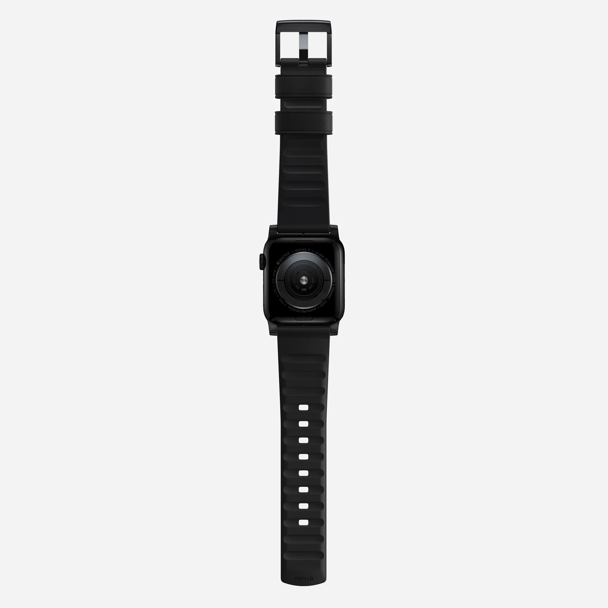 Nomad Active Pro Apple Watch Hybrid-Armband (Schwarz)
