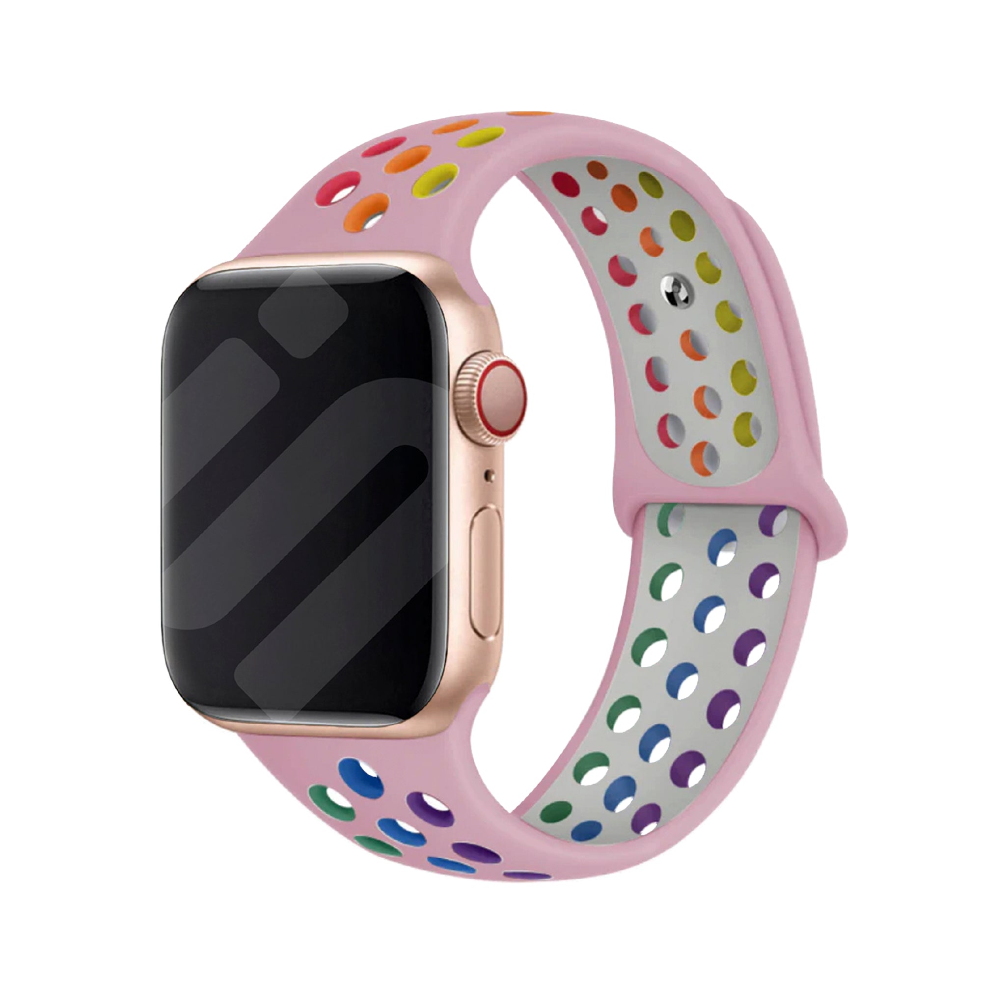 Correa Apple Watch Sport (rosa/arcoiris)