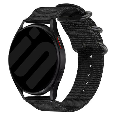 Amazfit Bip 5 Nylon Buckle Strap (Black)