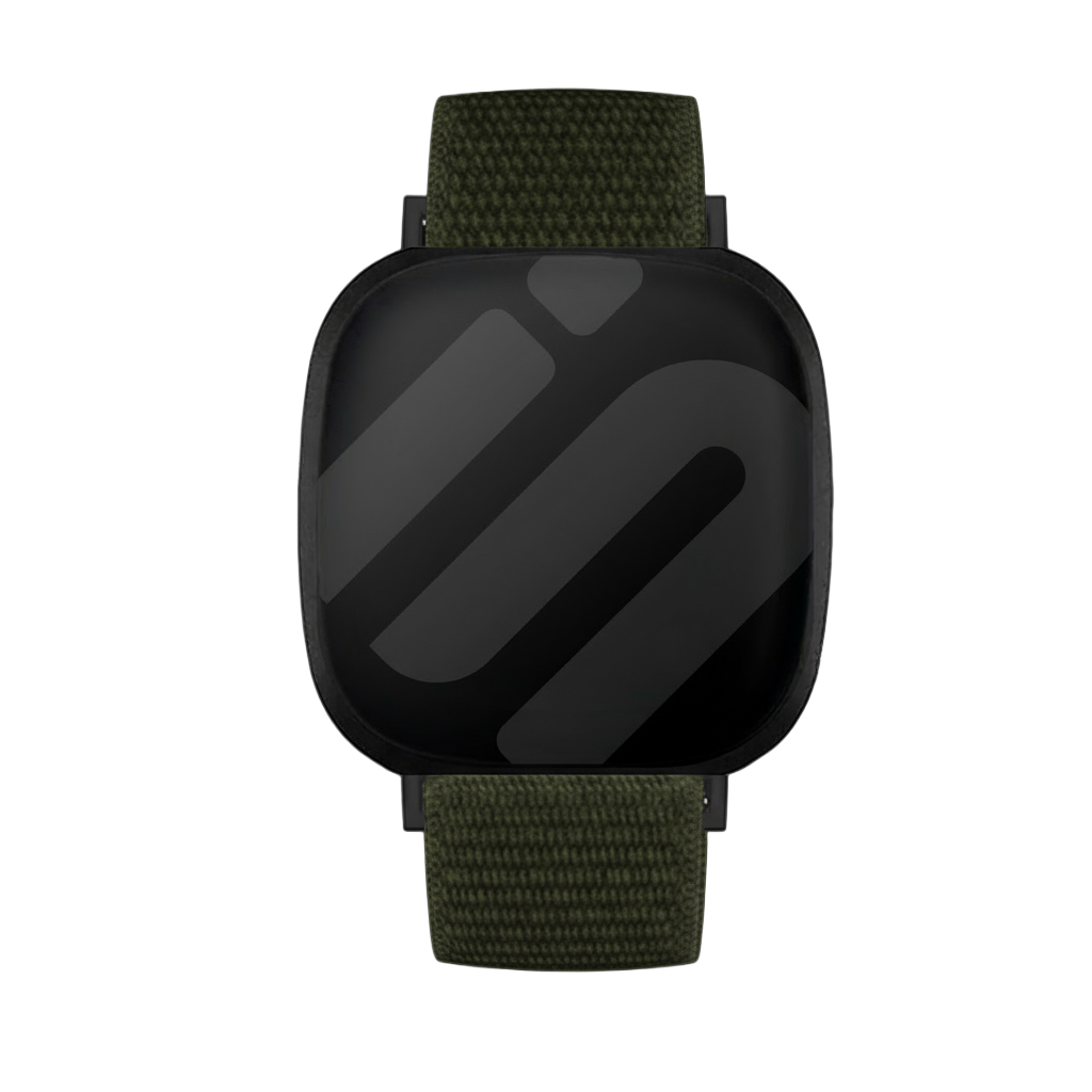 Fitbit Versa 3 Nylon Strap (Green)