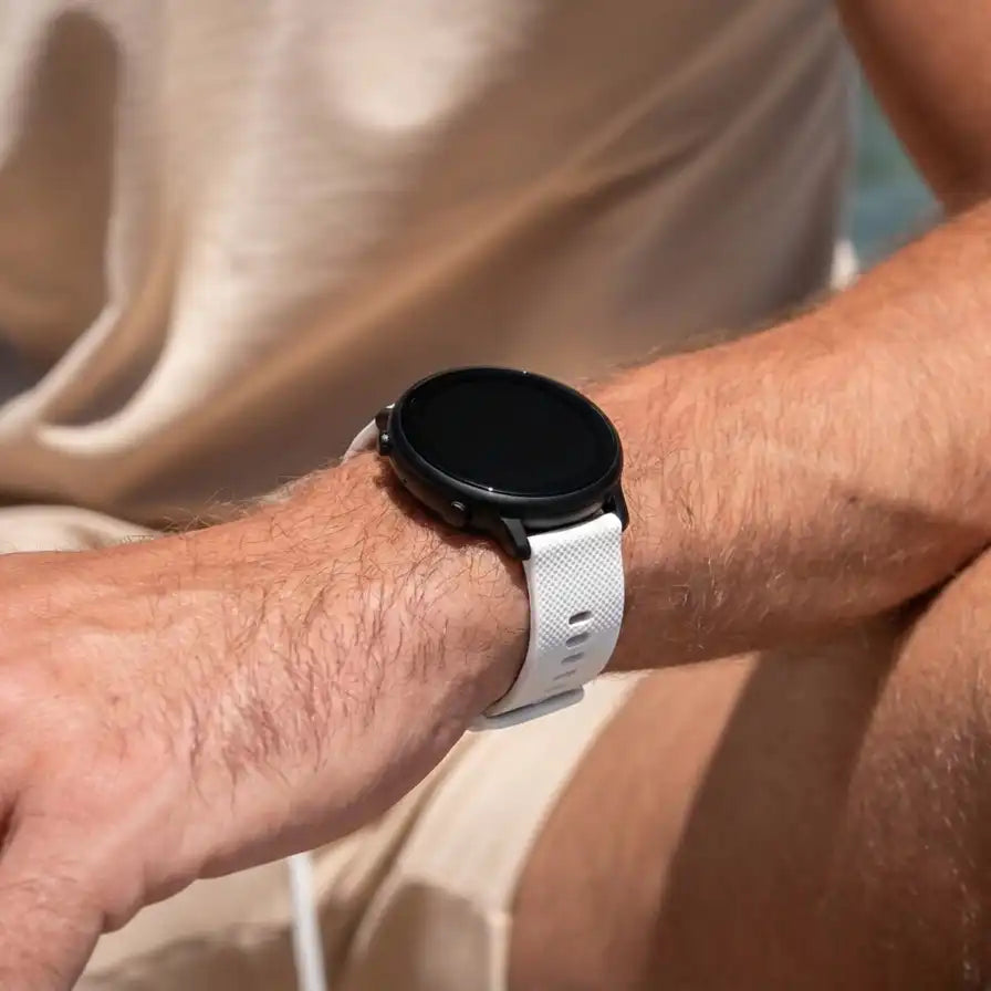 Polar Unite Premium Silicone Strap (White)