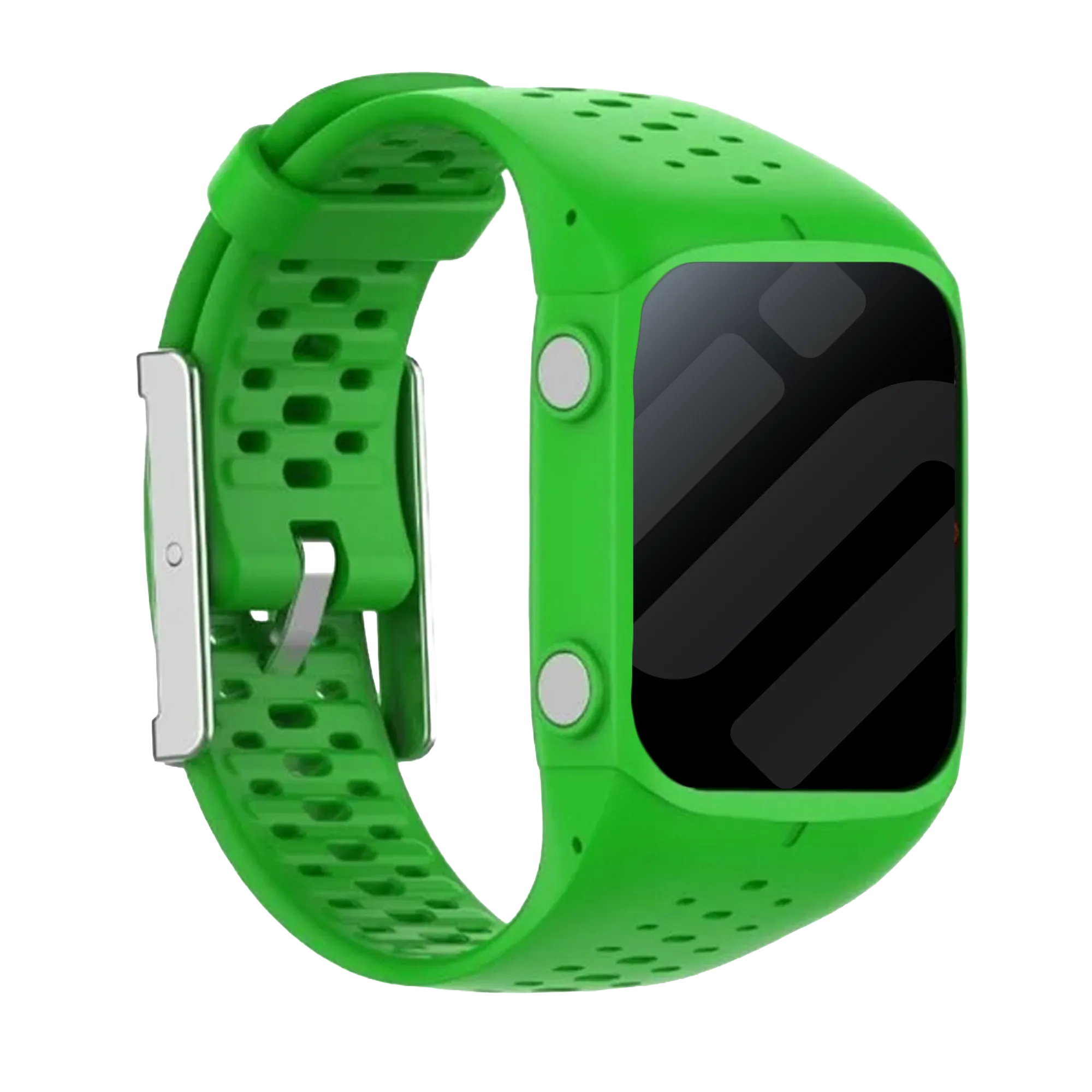 Polar M400 / M430 siliconen bandje (groen)