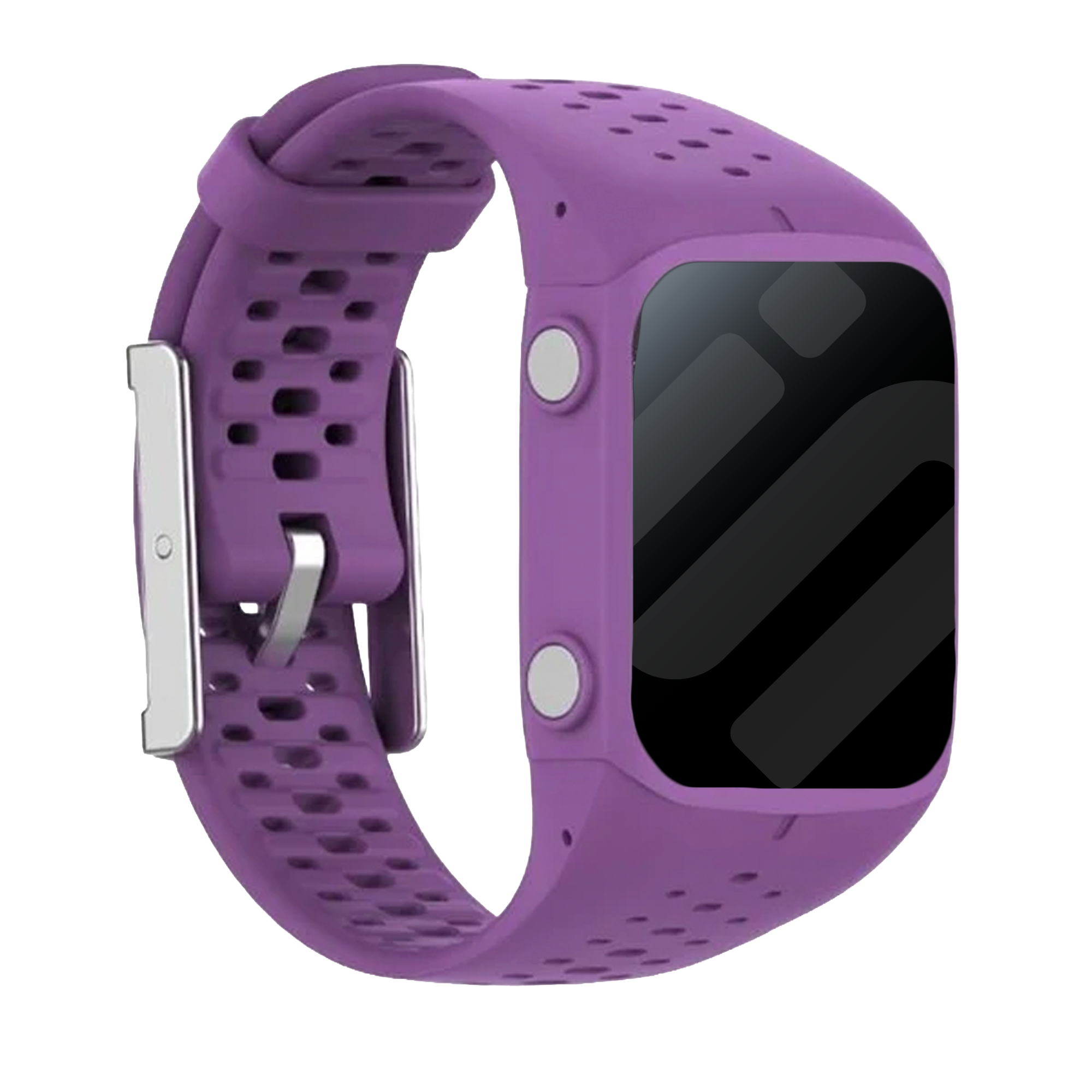 Polar M400 / M430 siliconen bandje (paars)