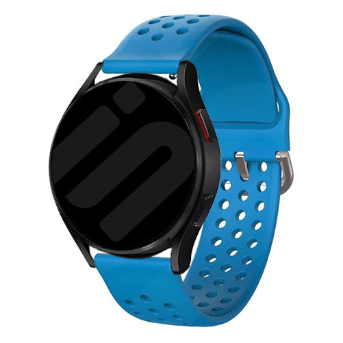 Withings ScanWatch 2 - 42mm Silikonarmband 'Air' (Hell Blau)