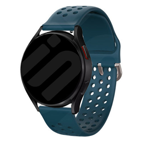 Withings ScanWatch 2 - 42mm Silikonarmband 'Air' (Felsengrün)