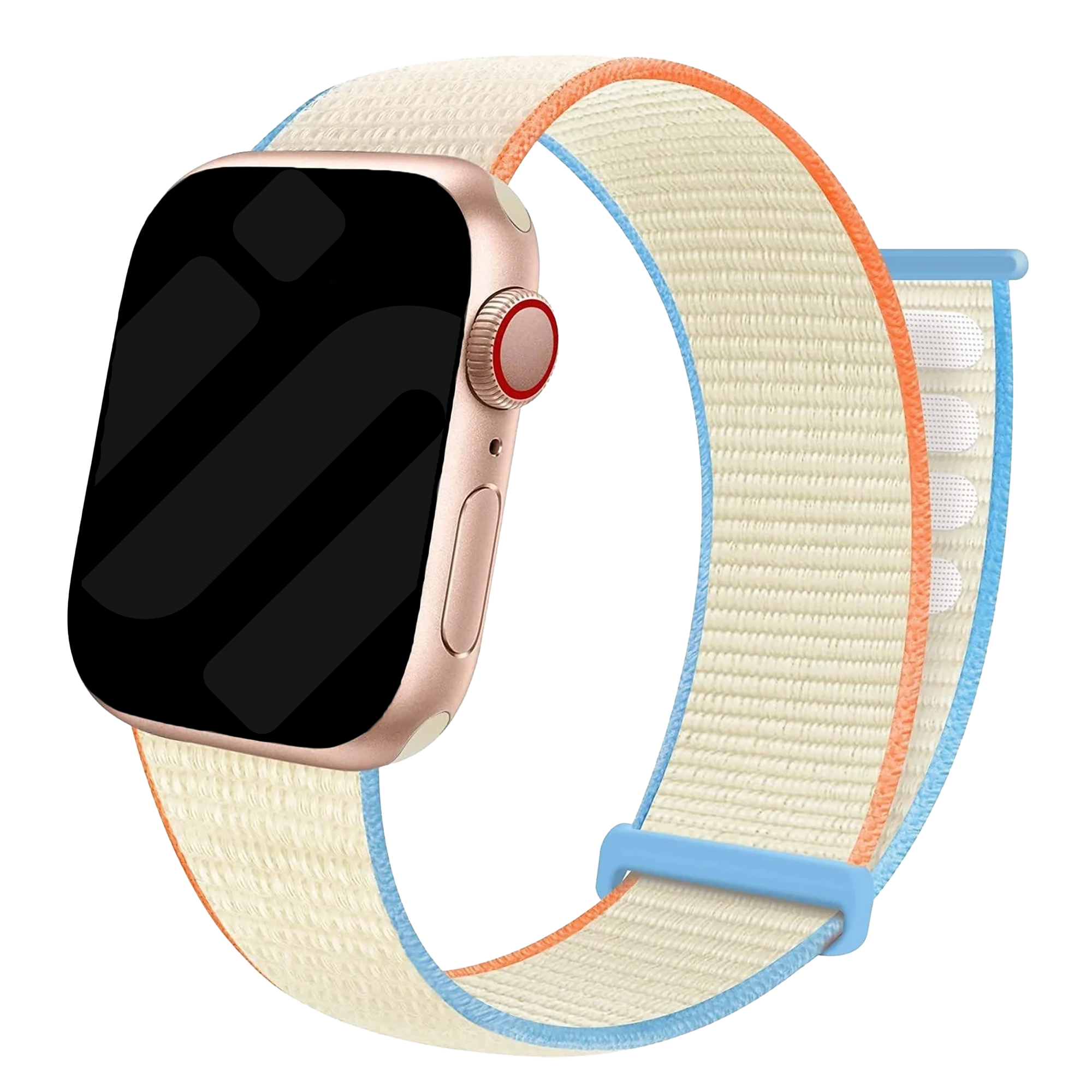 Apple watch Nylon Loop Strap (Milky White)