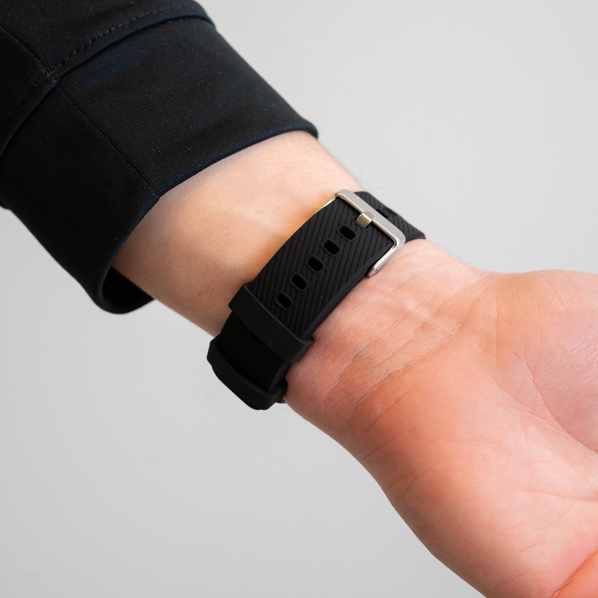 Bandz Samsung Galaxy Watch 5 40mm Silicone Strap 'Deluxe' (Black)