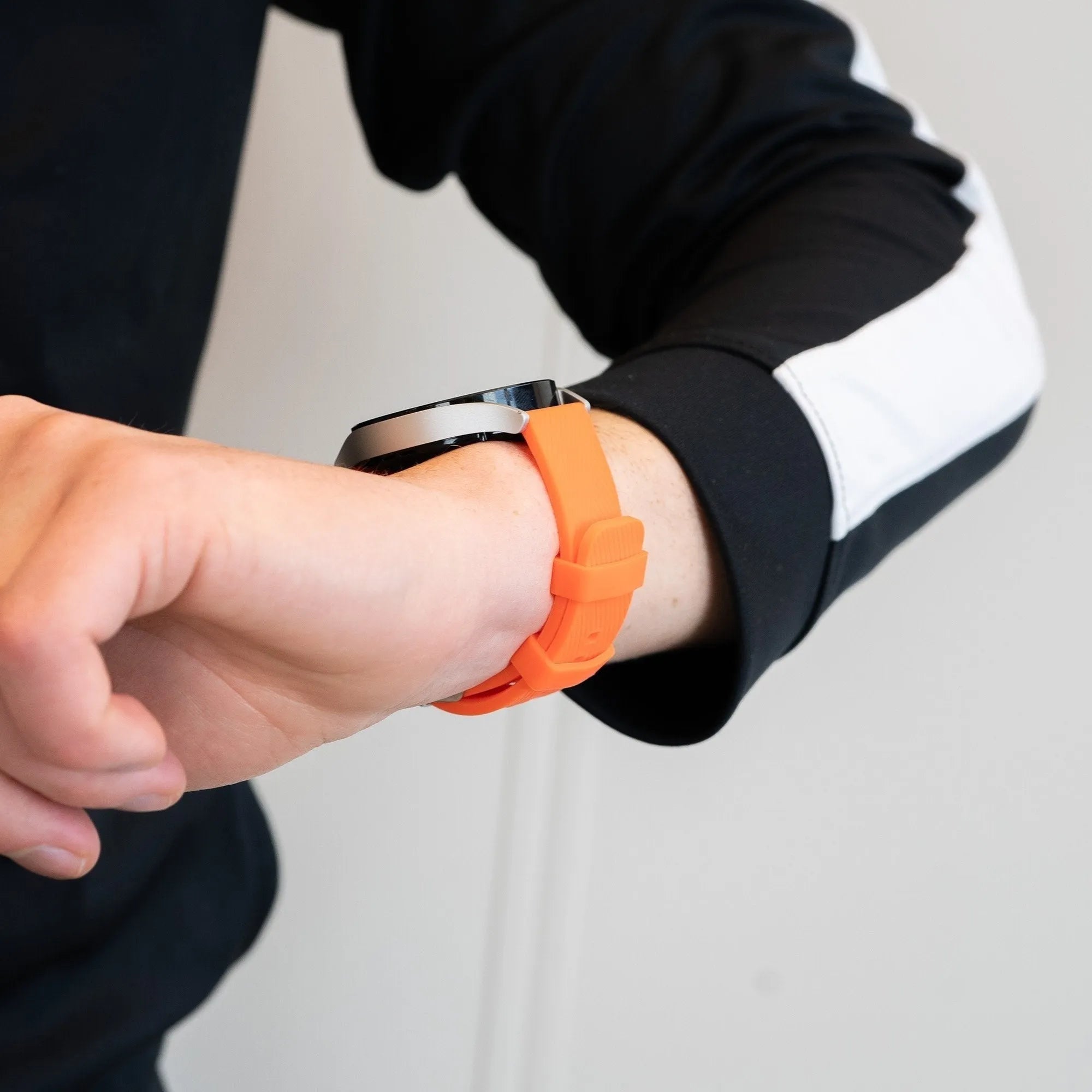 Bandz Coros Apex 2 Pro Silicone Strap 'Deluxe' (Orange)