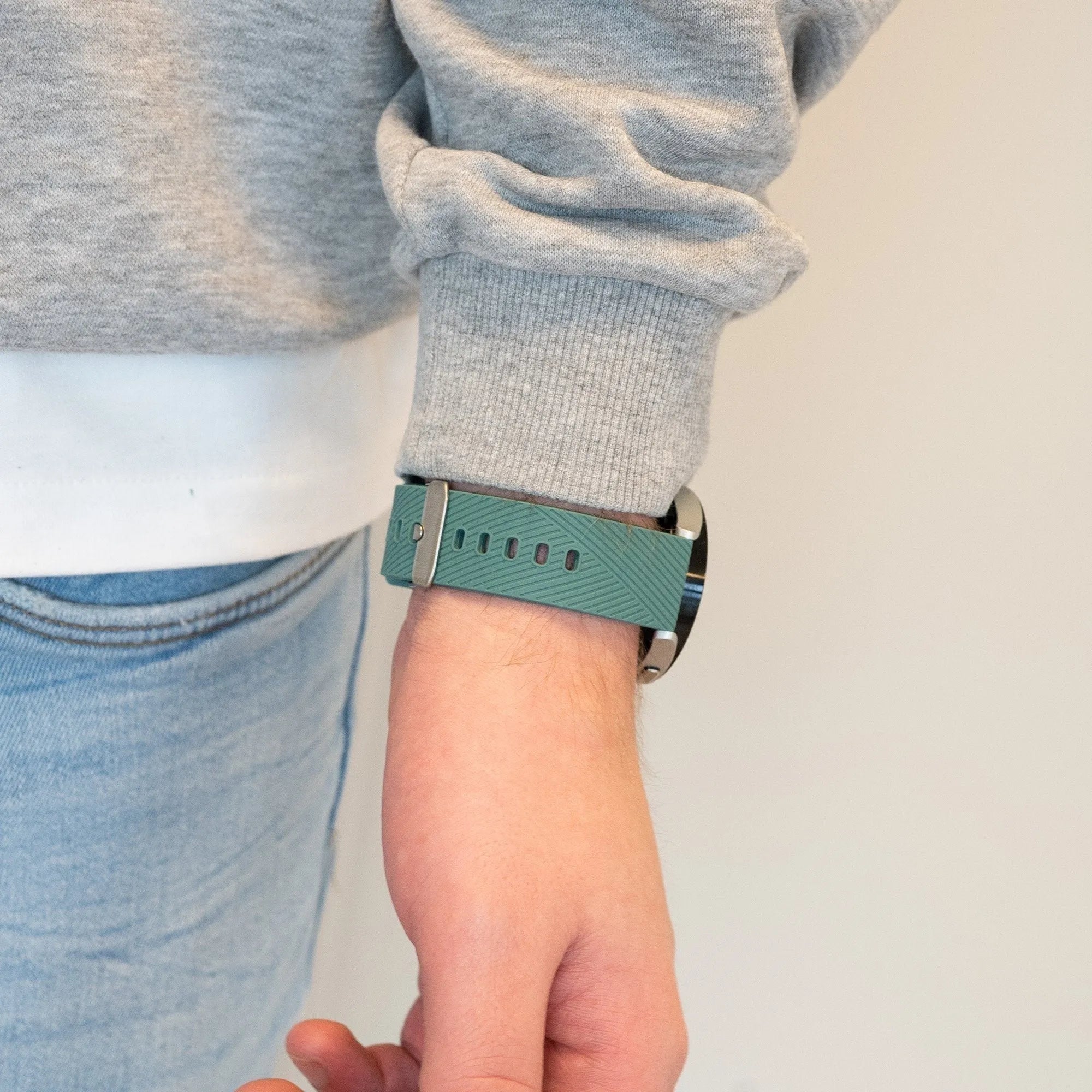 Bandz Coros Apex 2 Pro Silikonarmband 'Deluxe' (Kieferngrün)